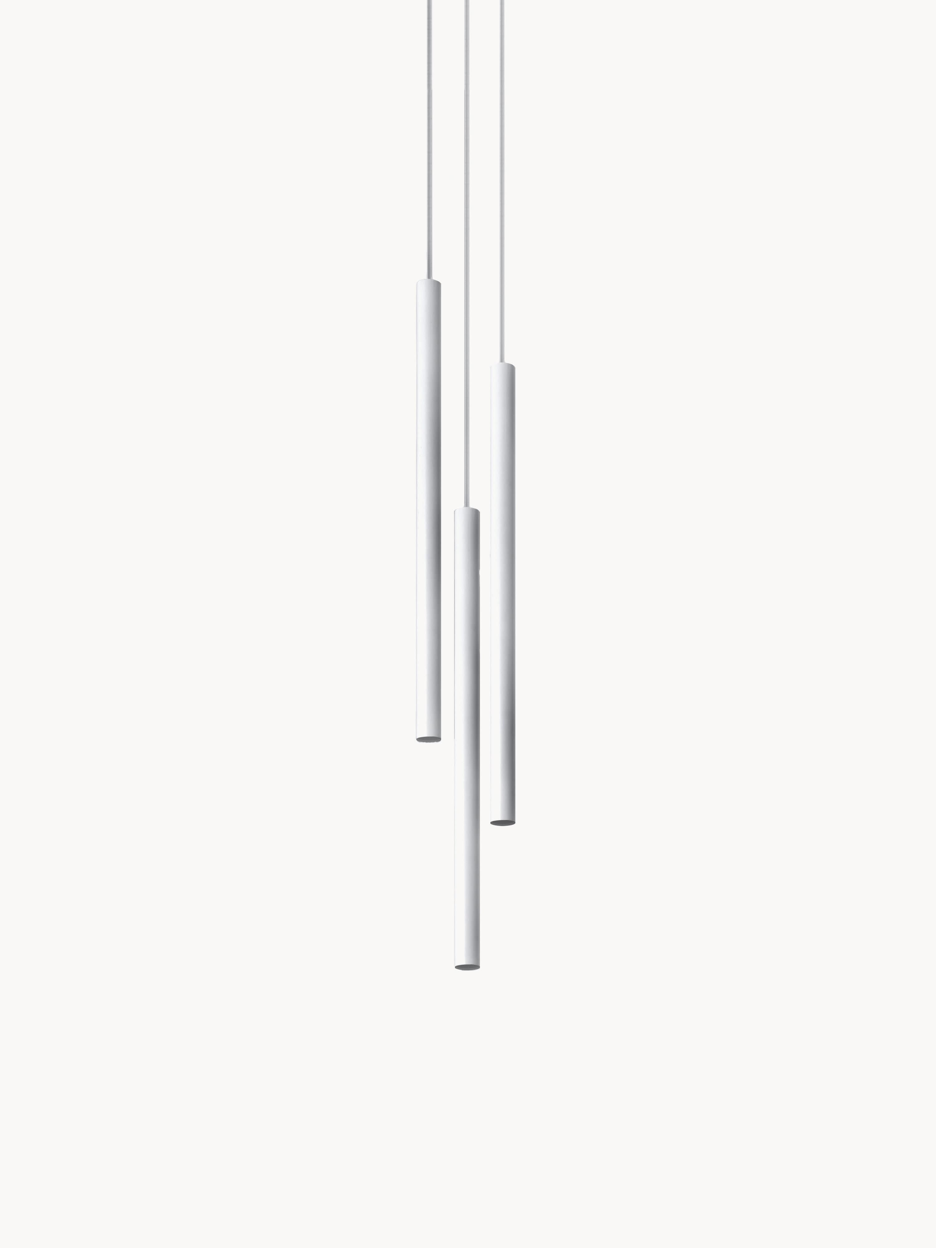 Suspension artisanale Tellef - Blanc