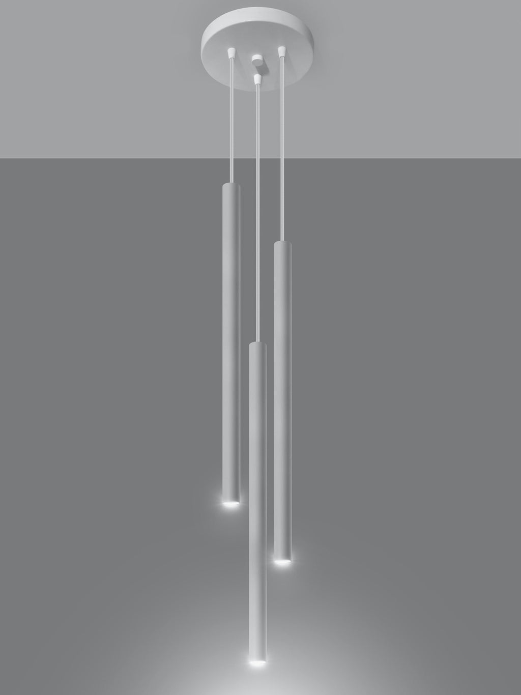 Suspension artisanale Tellef - Blanc