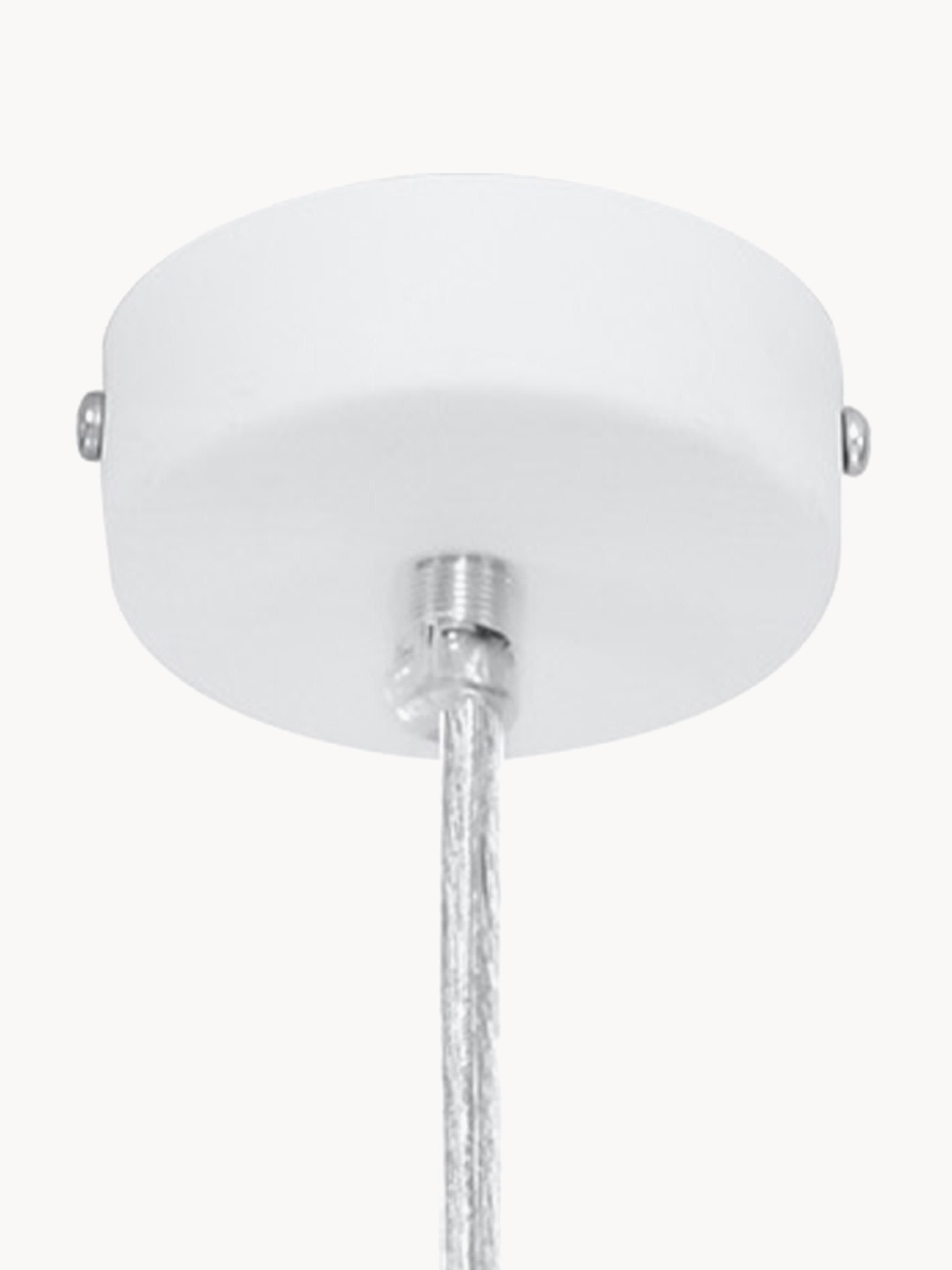 Petite suspension en céramique Loch - Blanc cassé