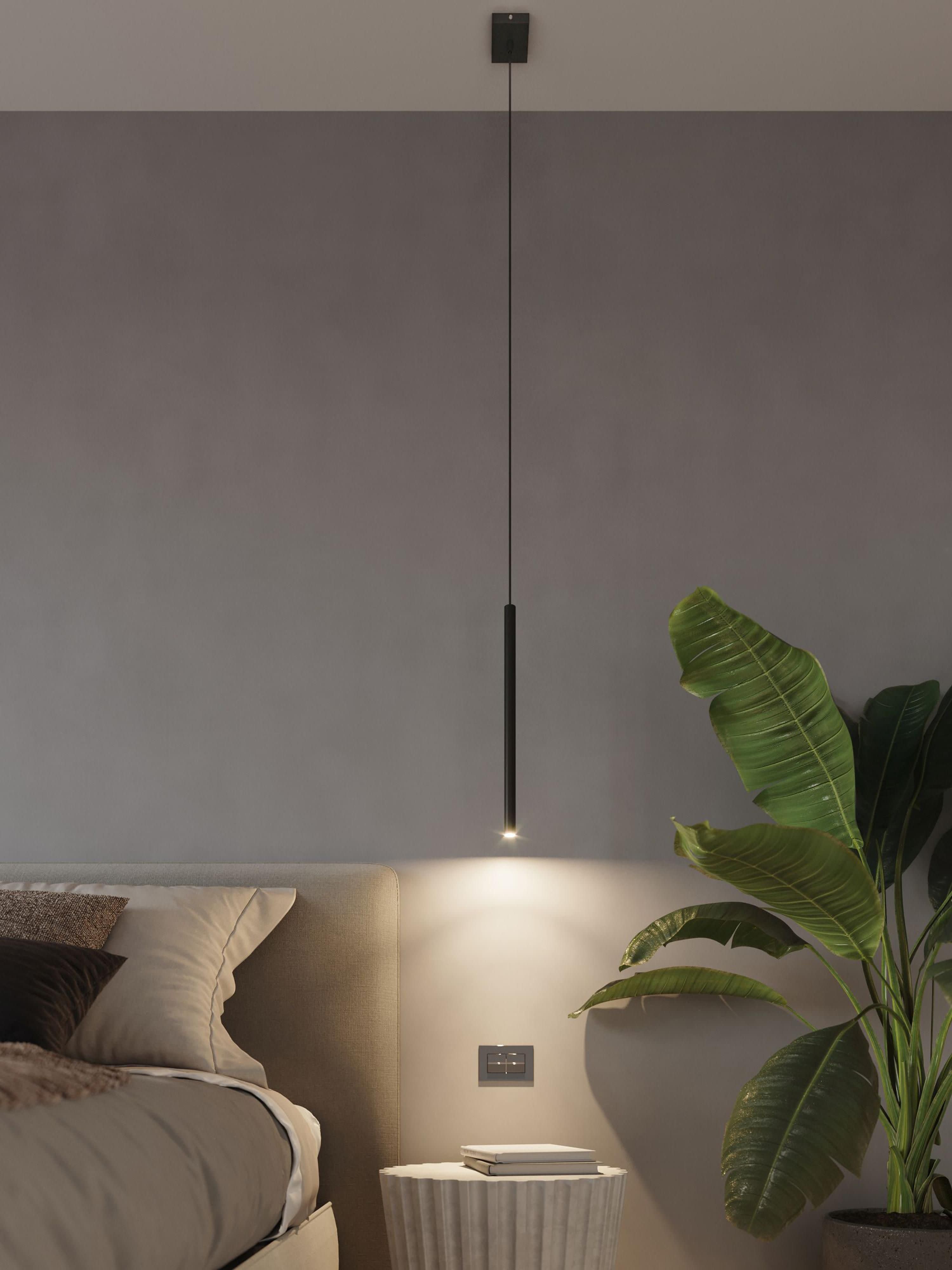 Suspension artisanale Tellef - Noir