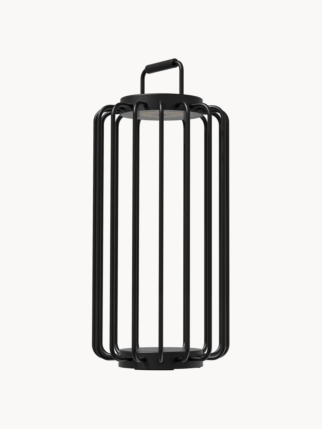 Lanterne LED mobile Terho, intensité ajustable - Noir