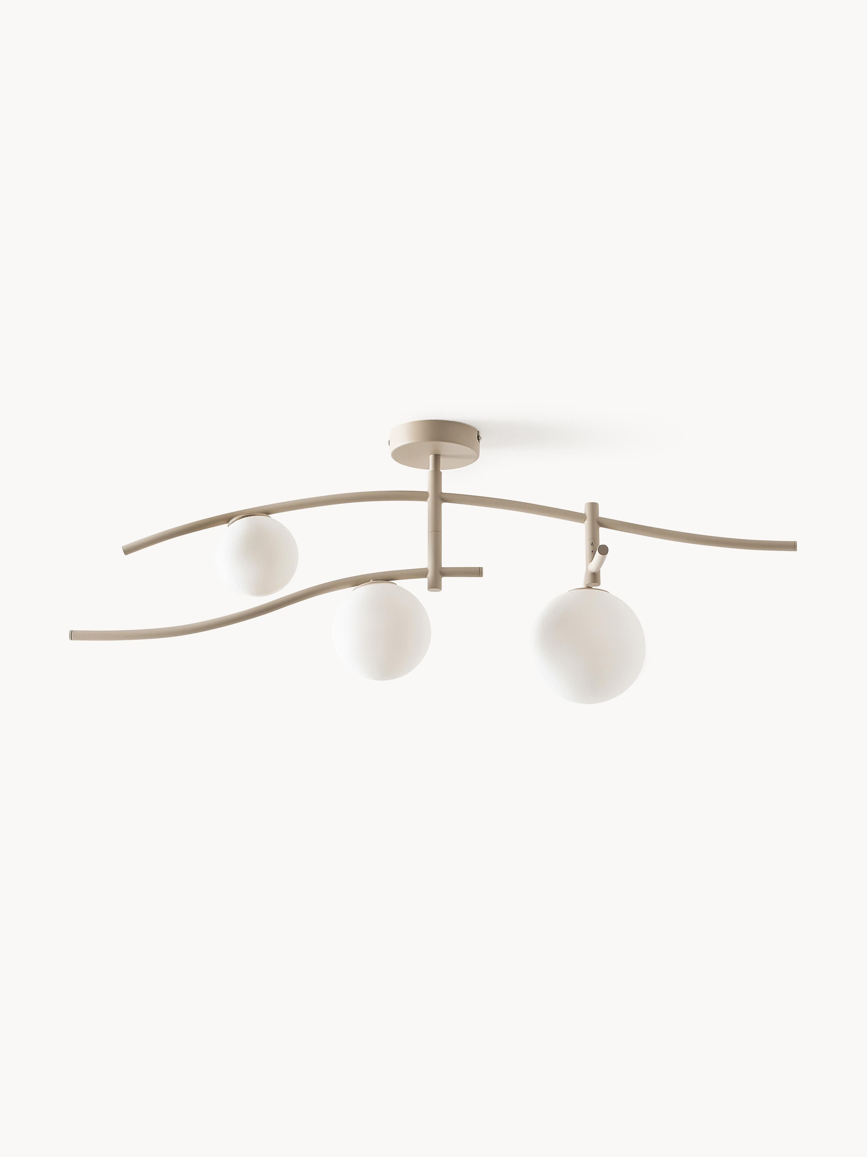 Grand plafonnier Brant - Beige clair