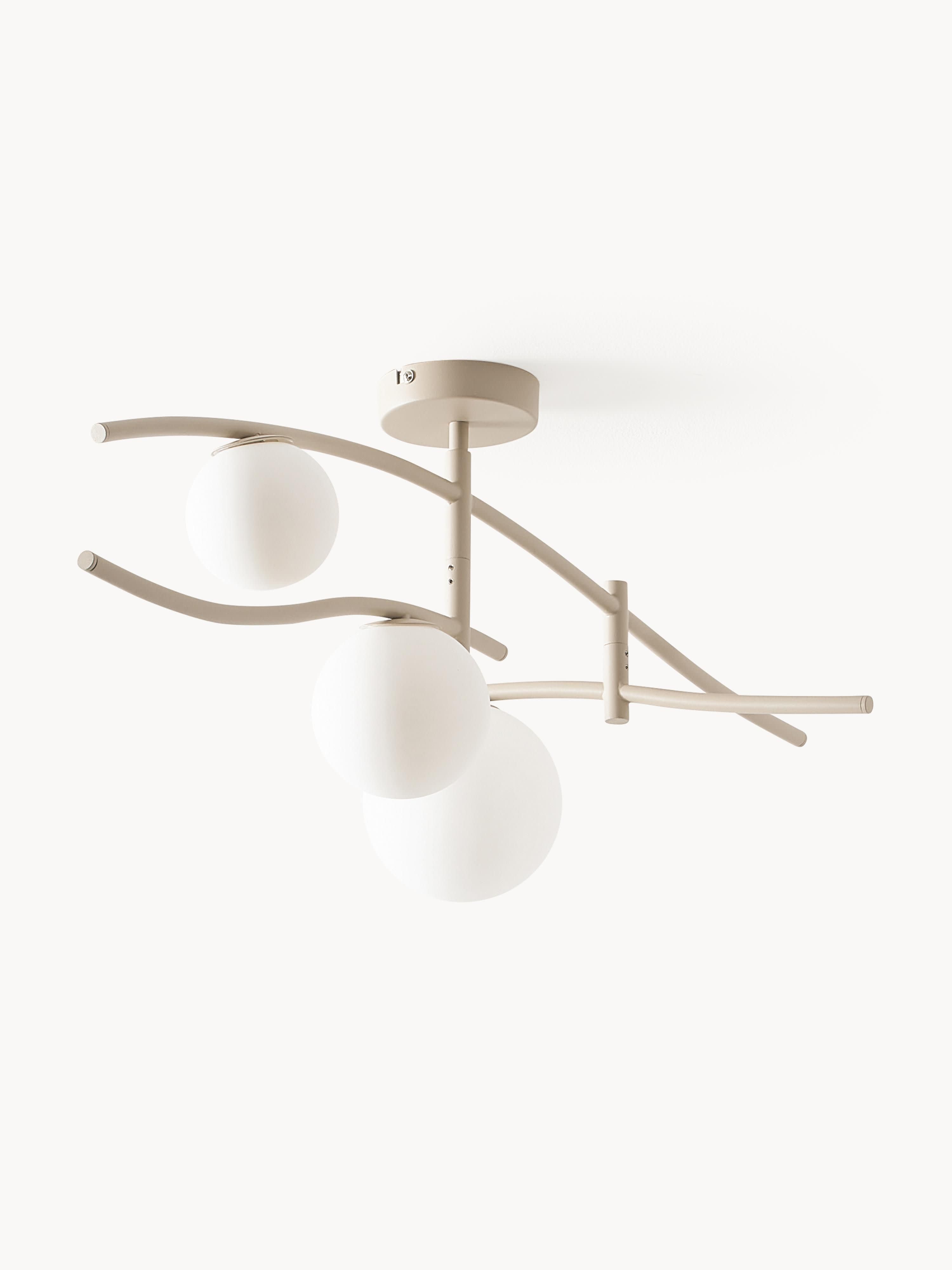 Grand plafonnier Brant - Beige clair