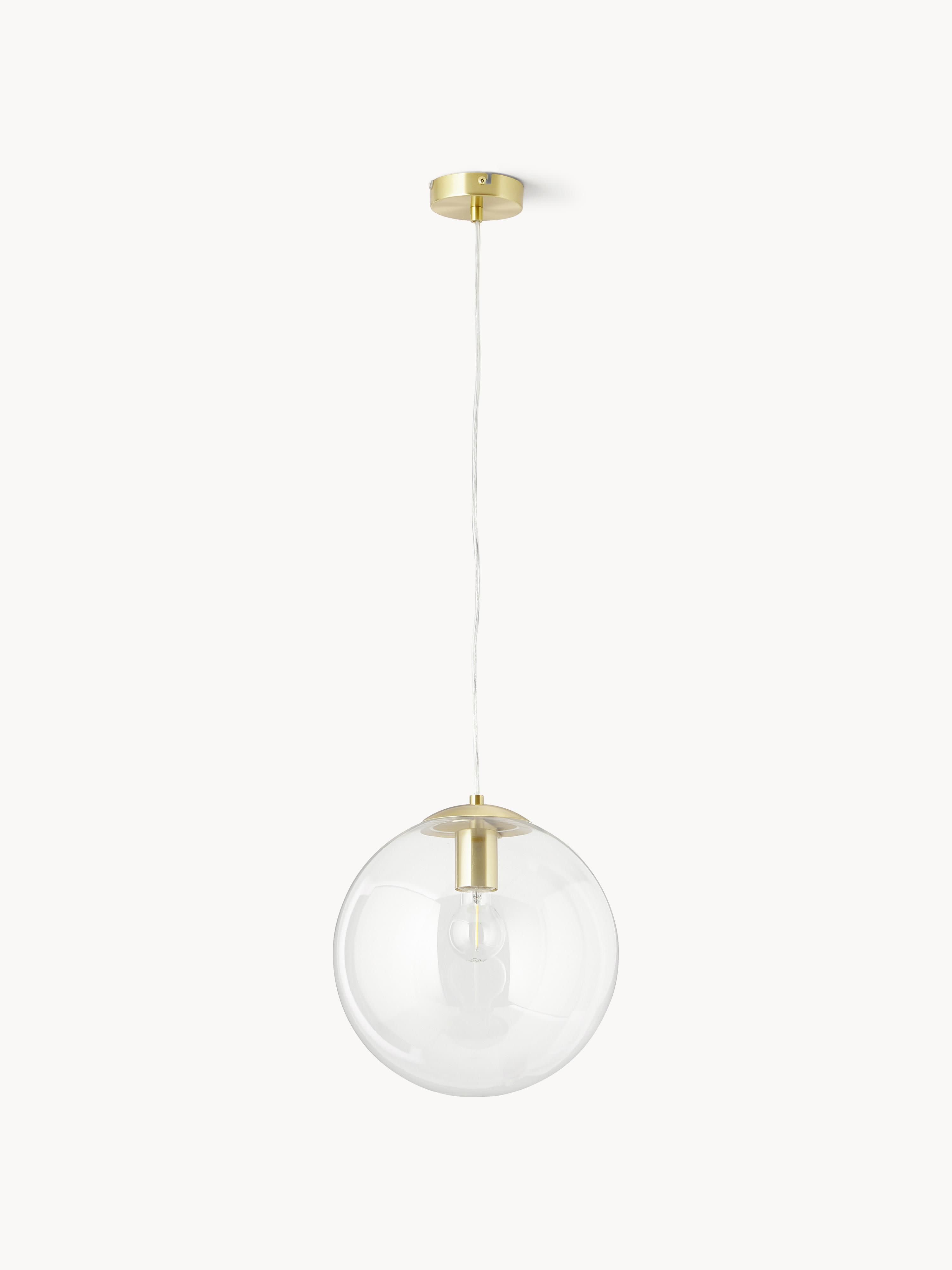 Suspension Maddox - Transparent, doré