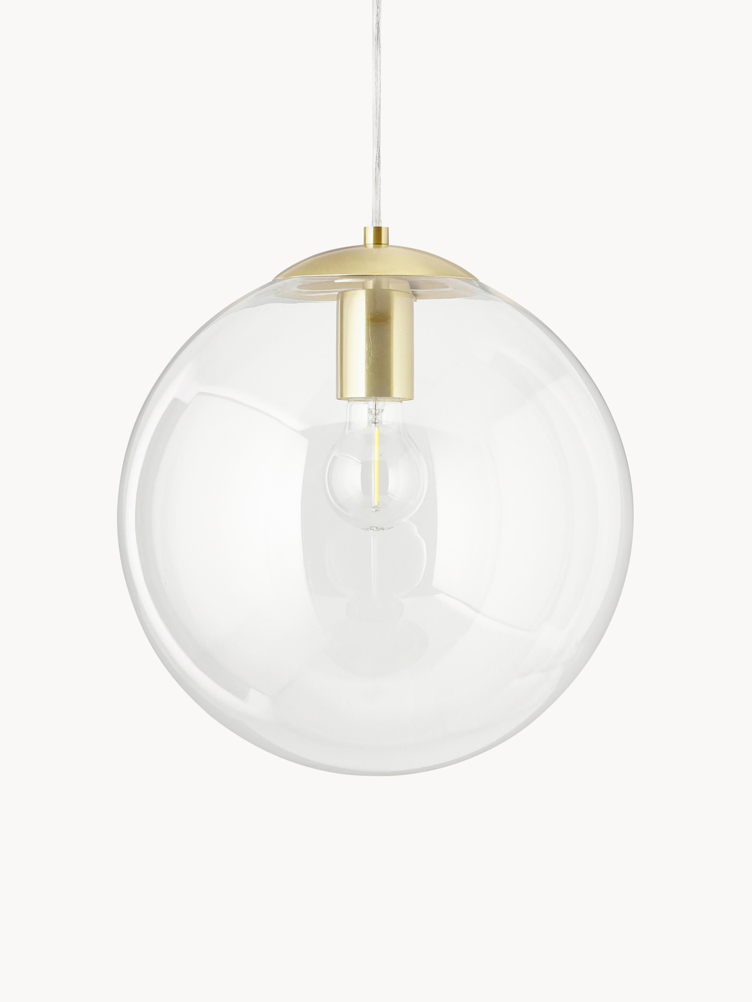 Suspension Maddox - Transparent, doré