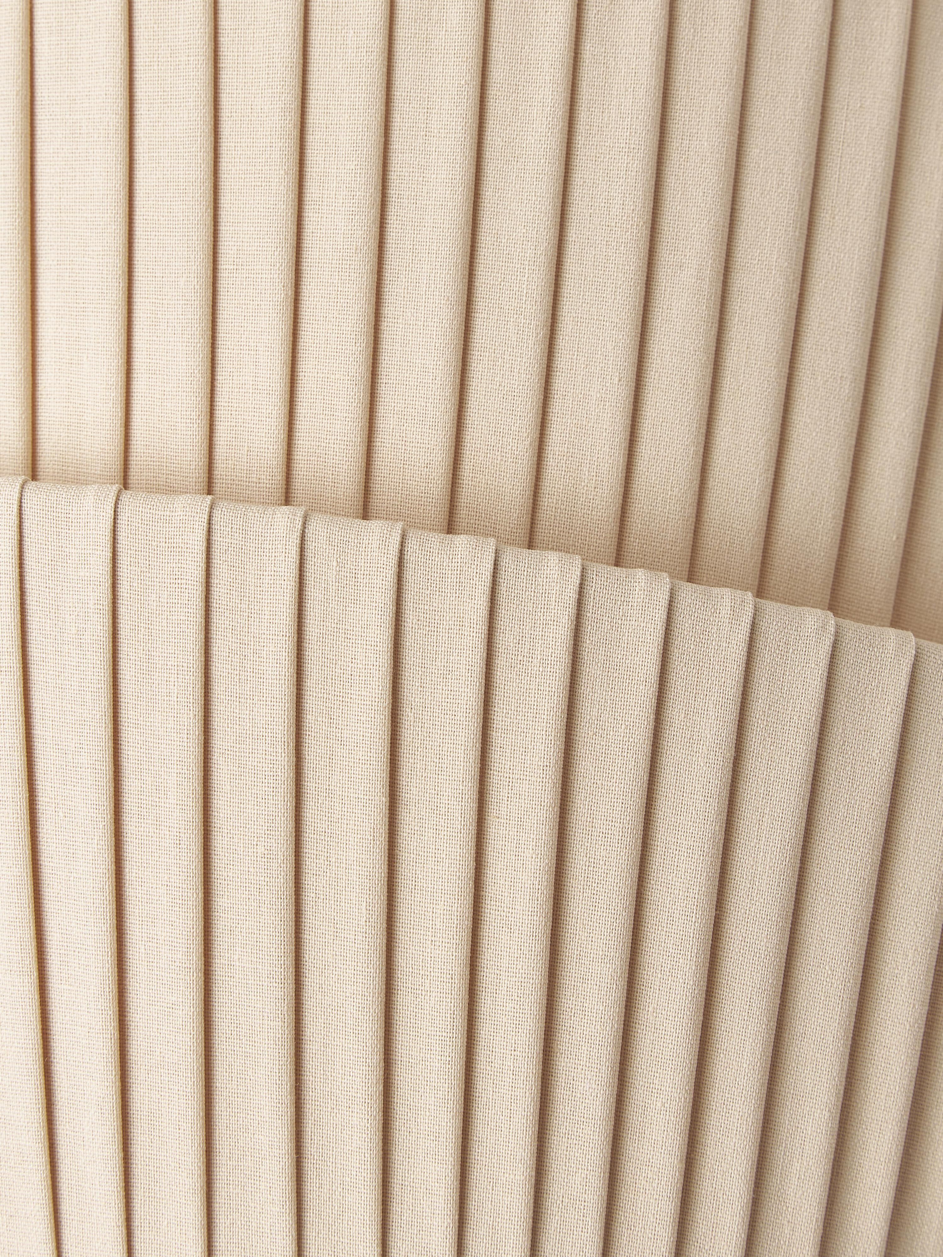 Plafonnier avec abat-jour asymétrique Elfrad - Beige
