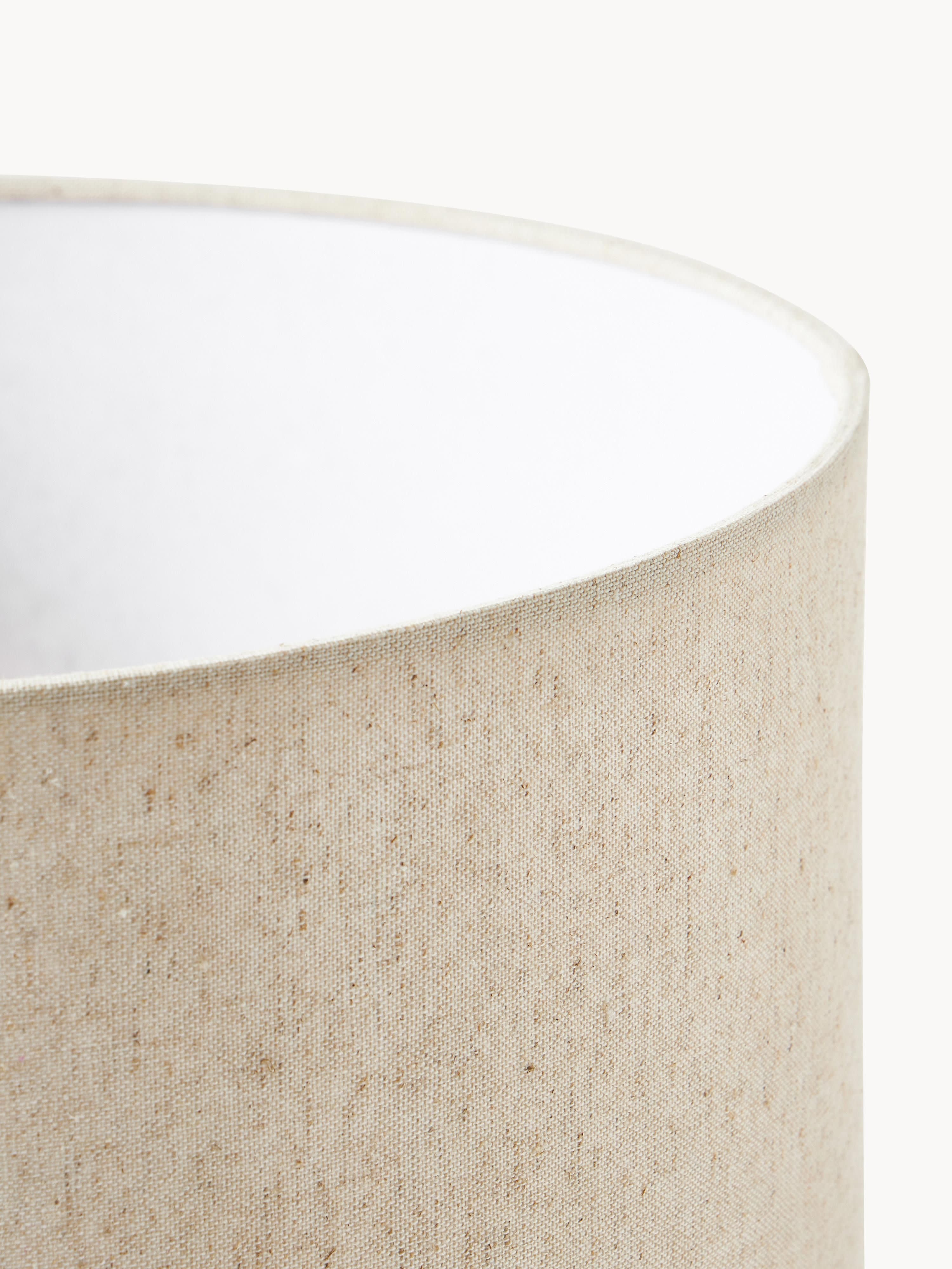 Lampe à poser en céramique Col - Jaune soleil, beige clair