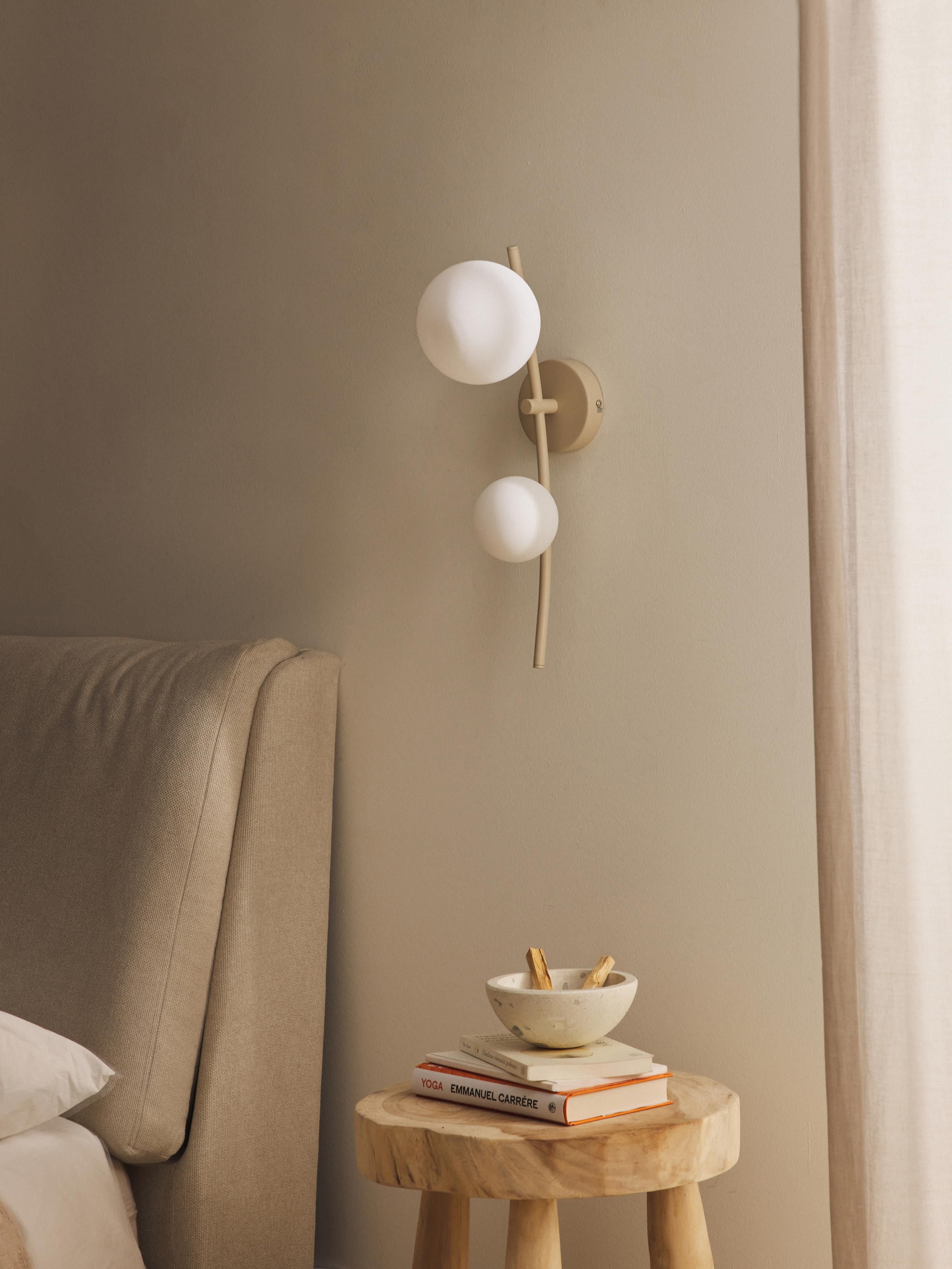 Applique murale Brant - Beige clair
