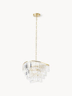Lustre Conrad - Transparent, doré