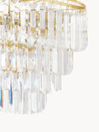Lustre Conrad - Transparent, doré