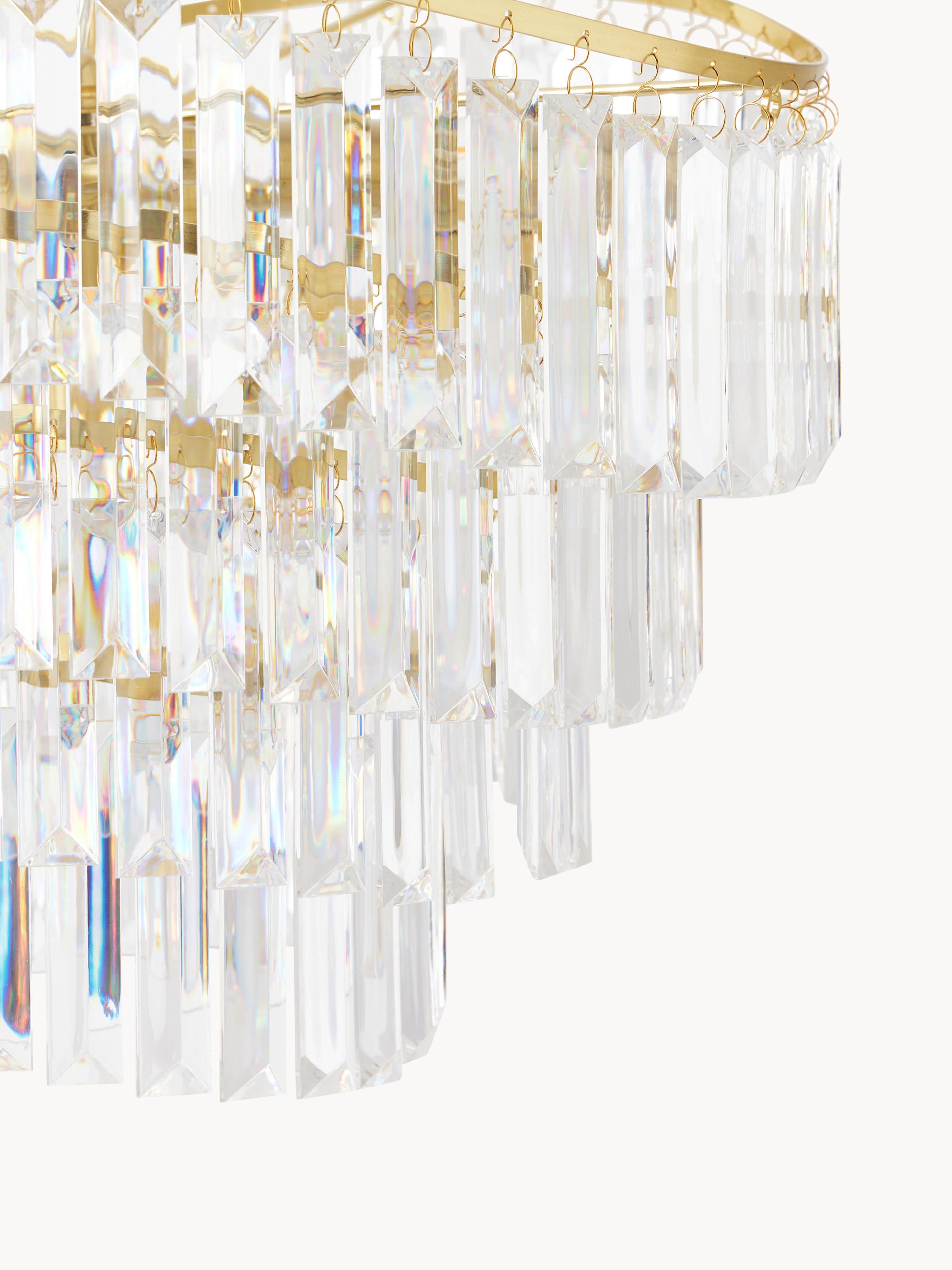 Lustre Conrad - Transparent, doré