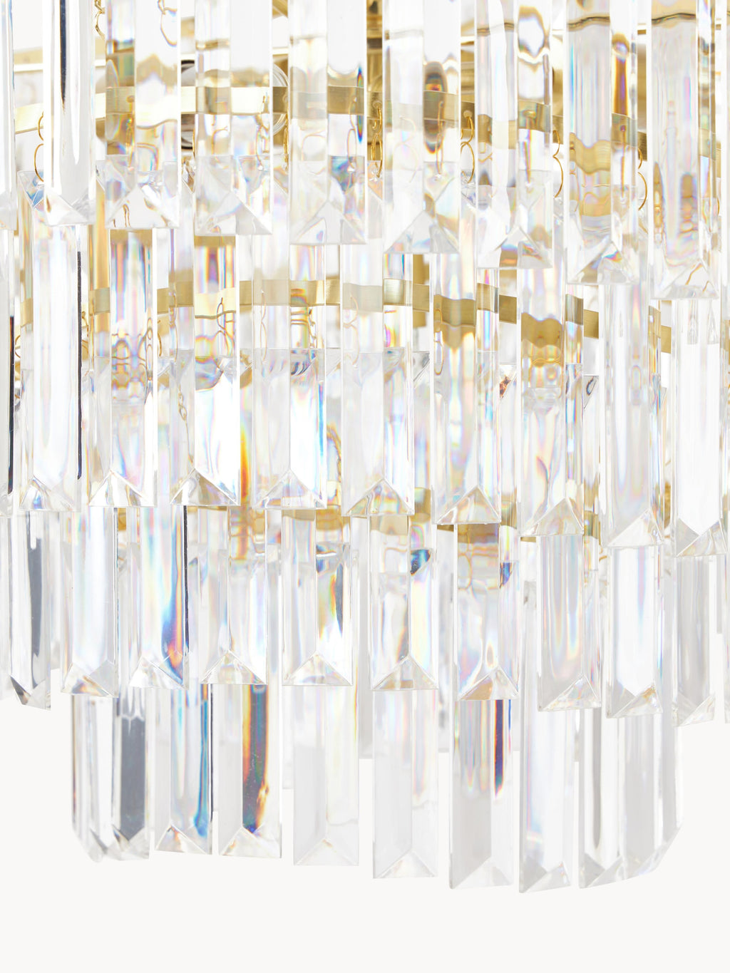 Lustre Conrad - Transparent, doré