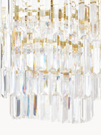 Lustre Conrad - Transparent, doré