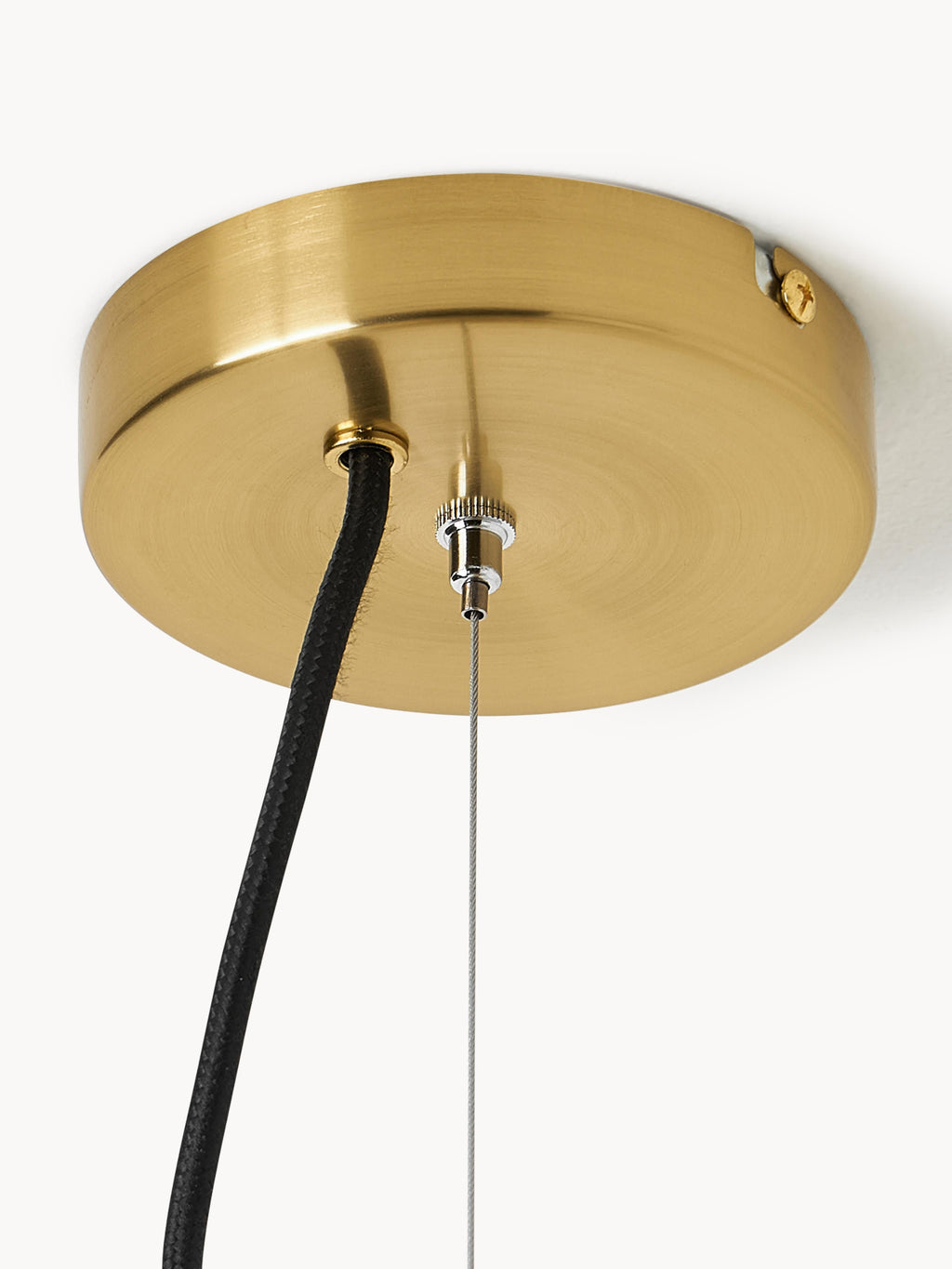 Suspension Sidley - Blanc, doré