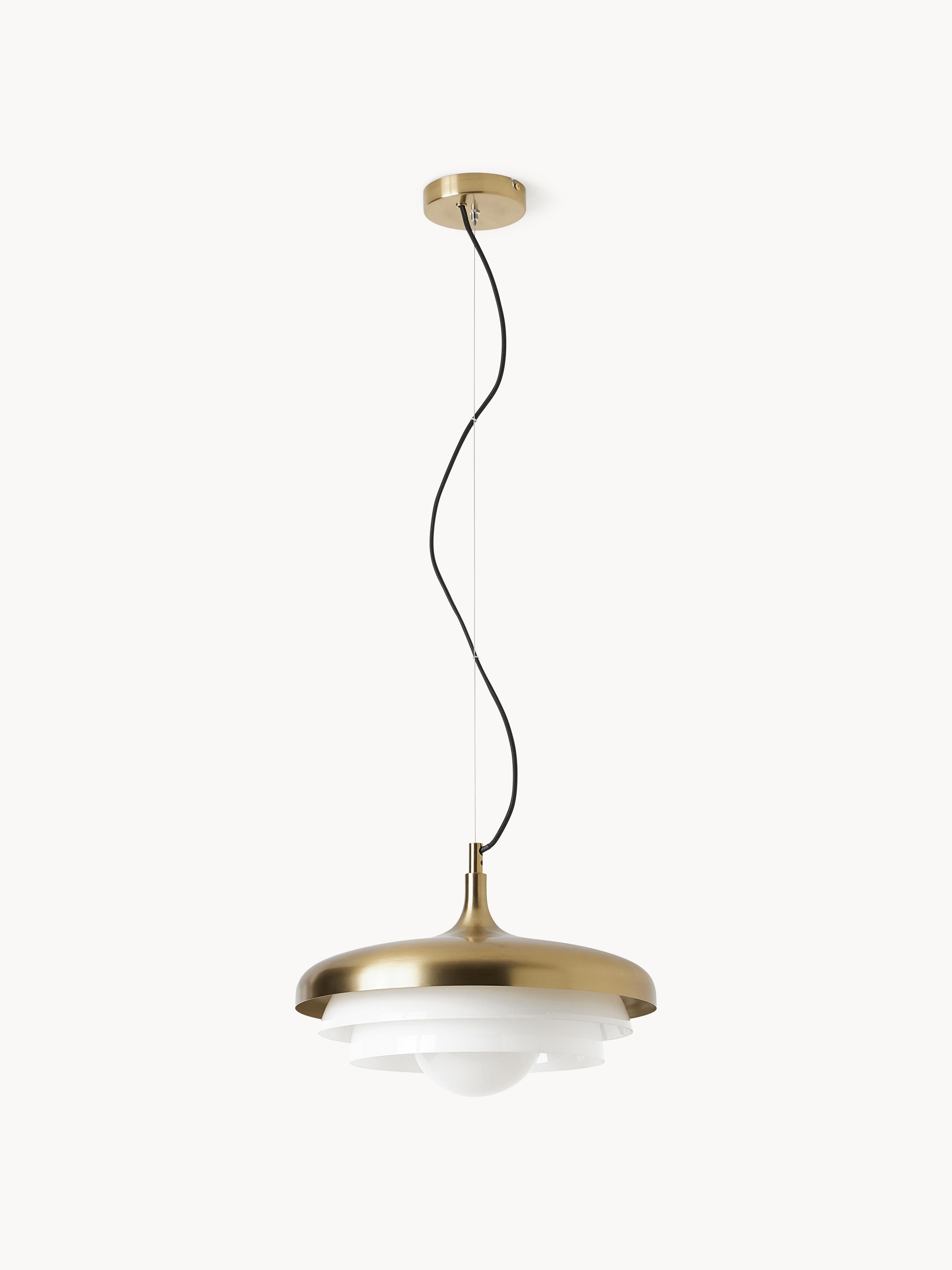 Suspension Sidley - Blanc, doré