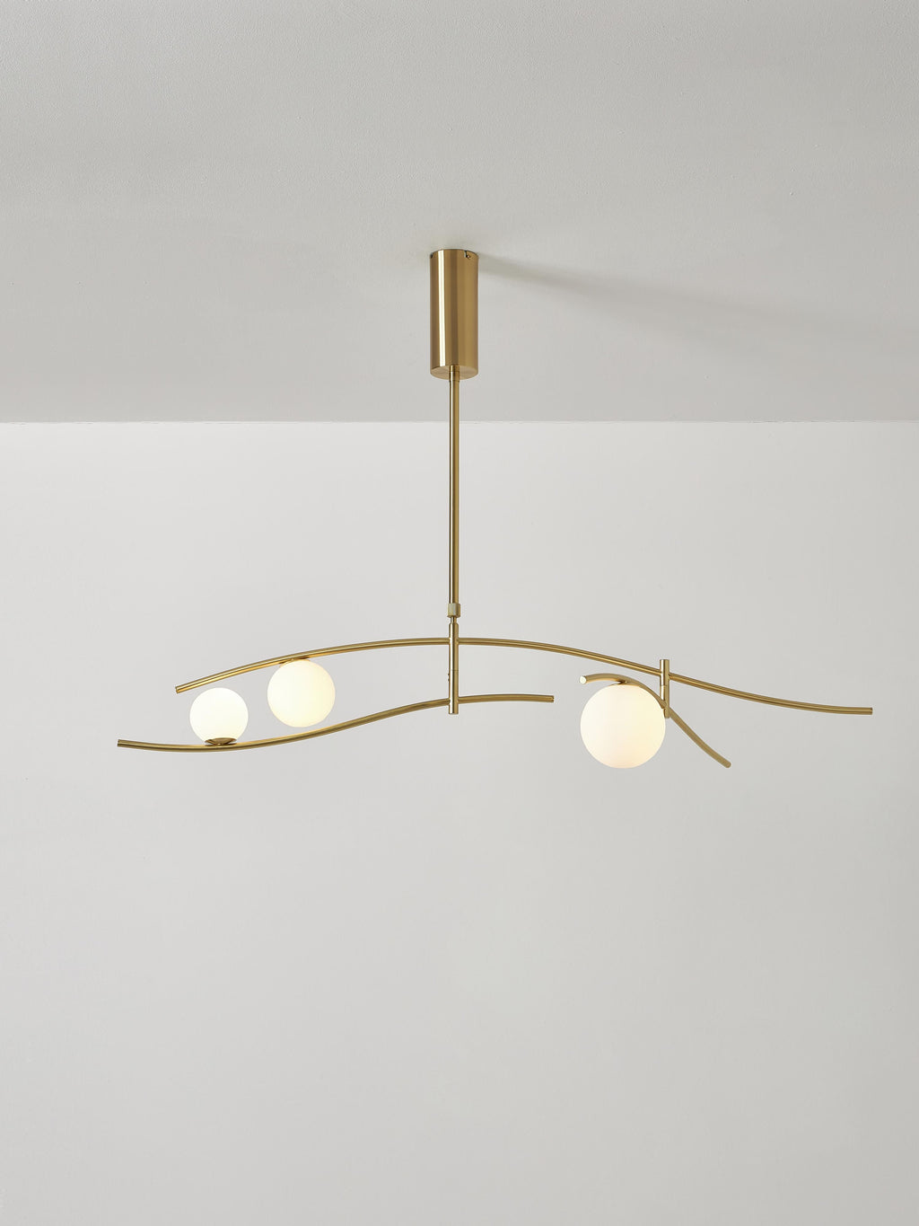Grande suspension Brant - Doré