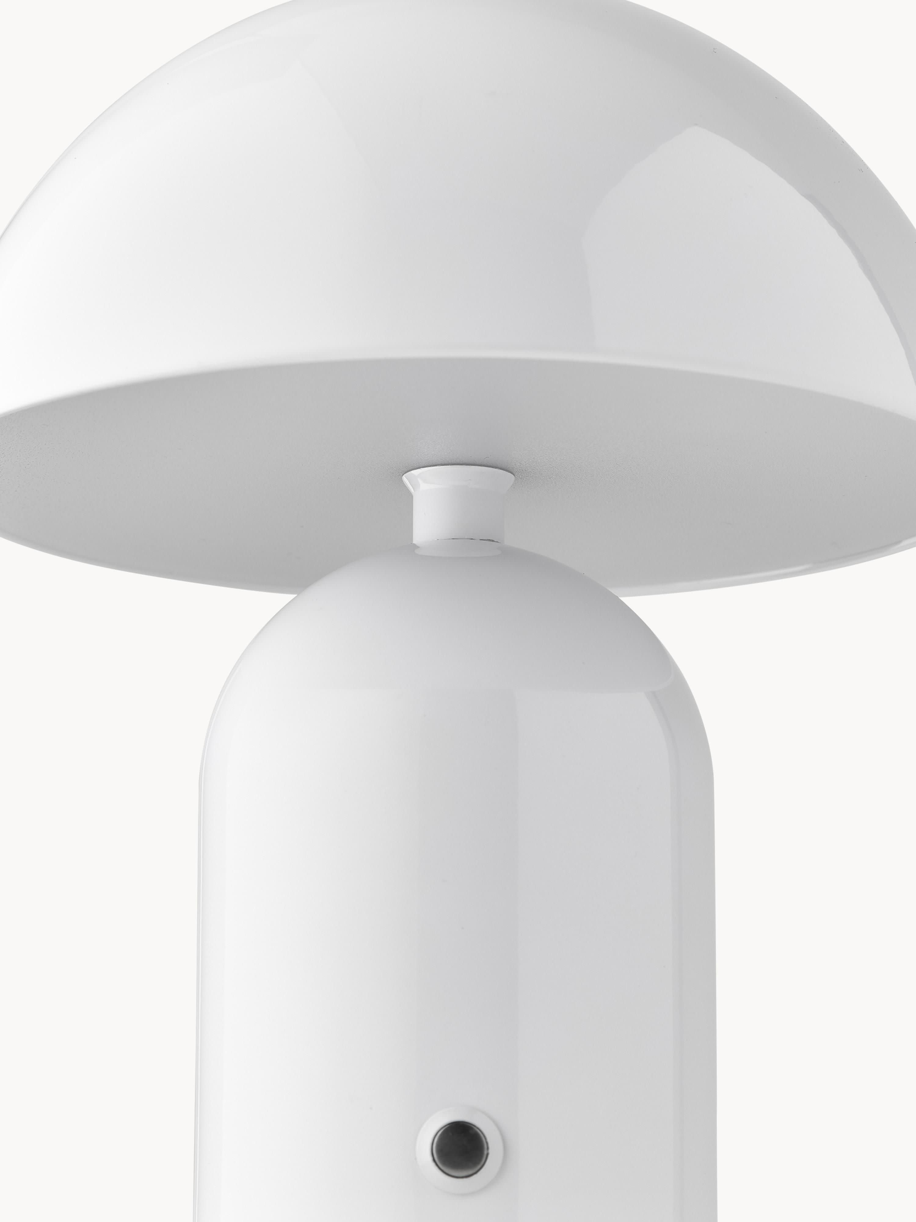 Petite lampe à poser LED mobile Elmo, intensité ajustable - Blanc, haute brillance