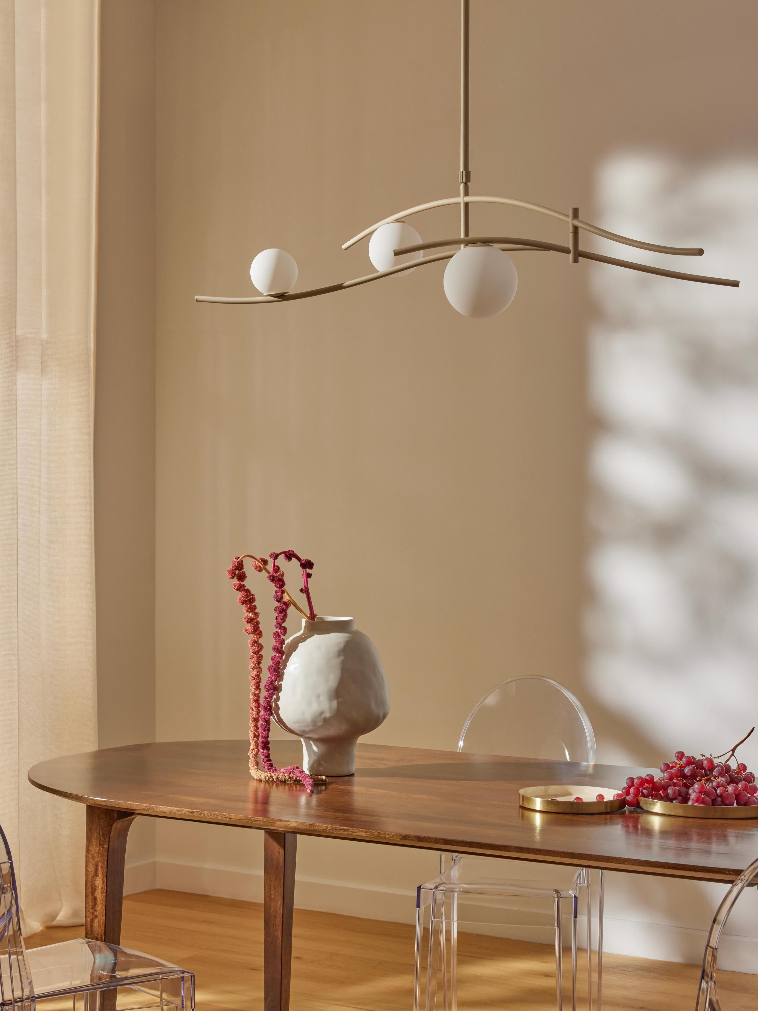 Grande suspension Brant - Beige clair
