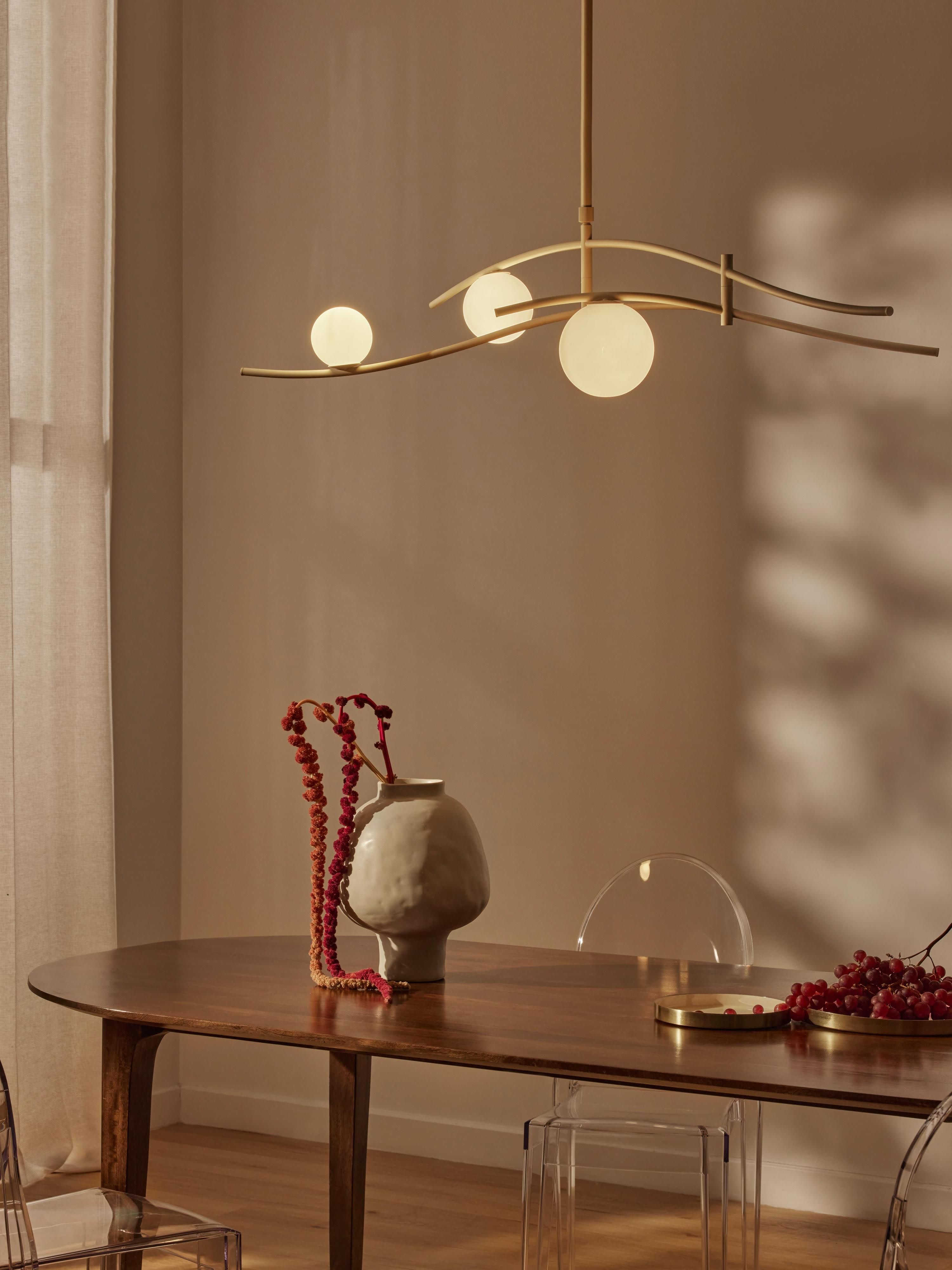 Grande suspension Brant - Beige clair