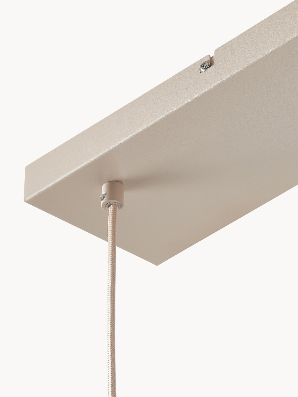 Grande suspension grappe Kjel - Beige, transparent