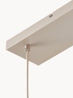 Grande suspension grappe Kjel - Beige, transparent