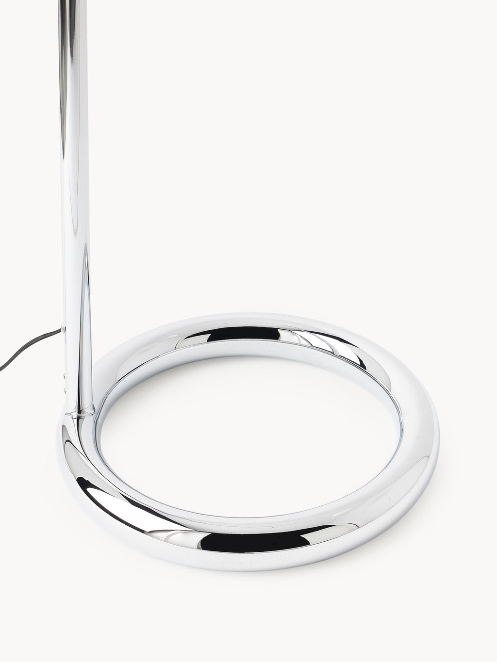 Grand lampadaire arc Jael - Argenté