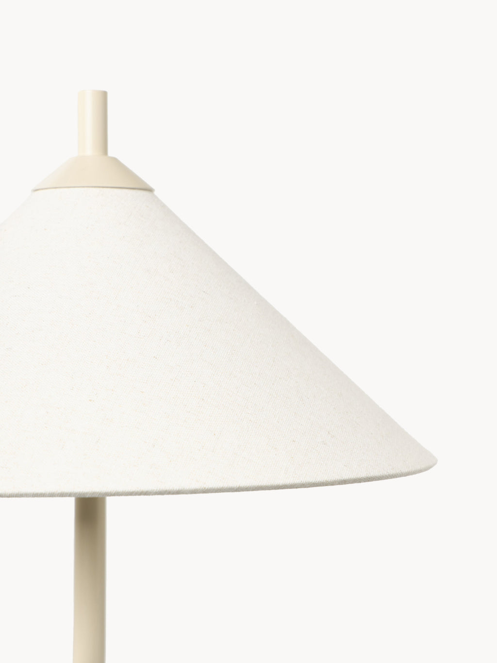 Grande applique murale Archer - Blanc cassé, beige
