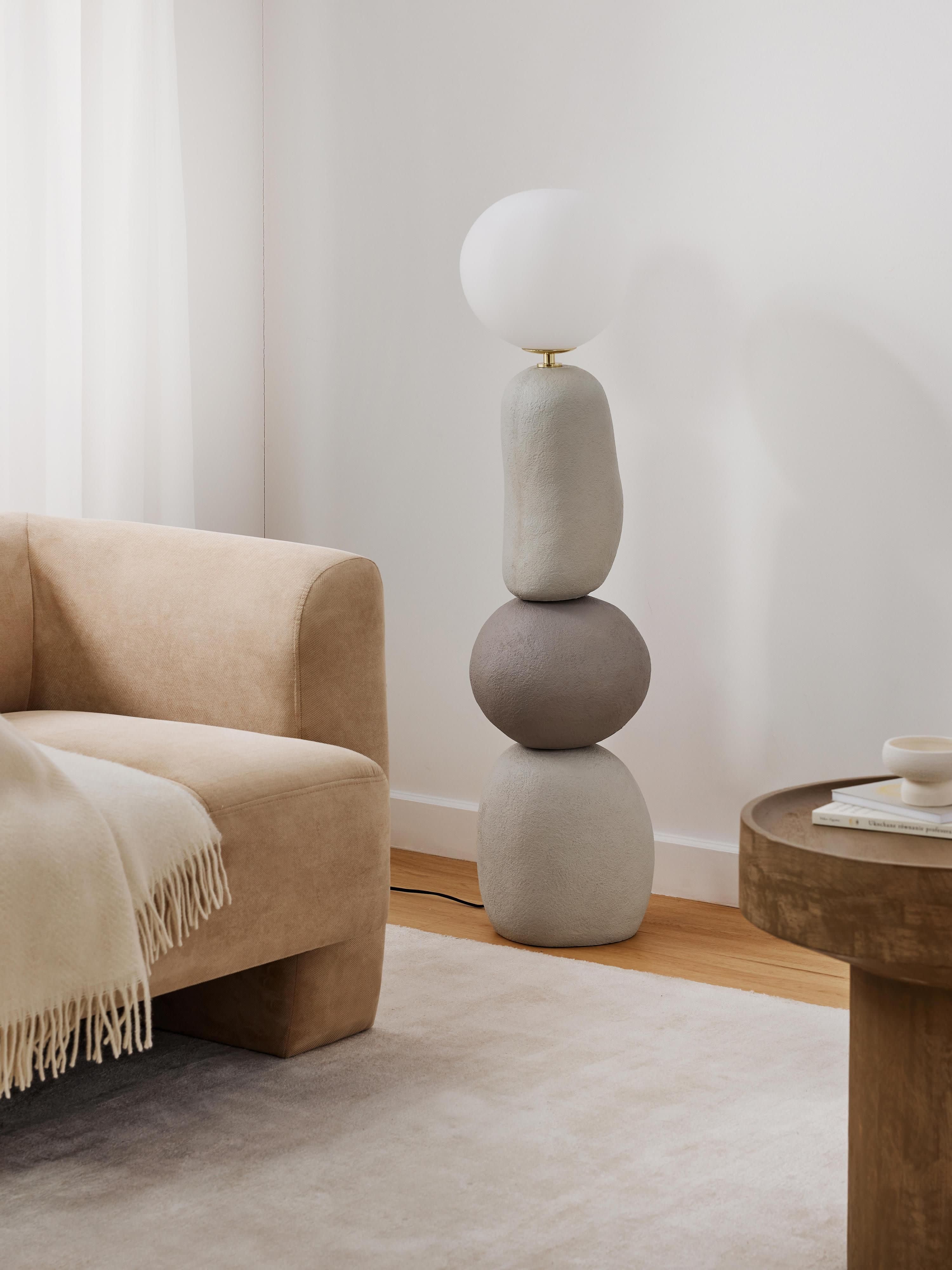 Lampadaire Ansel - Tons gris