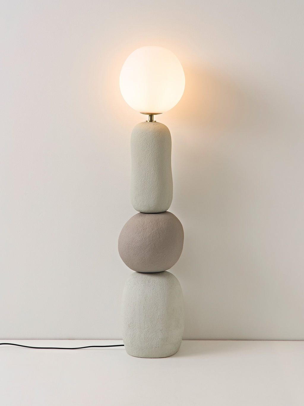 Lampadaire Ansel - Tons gris