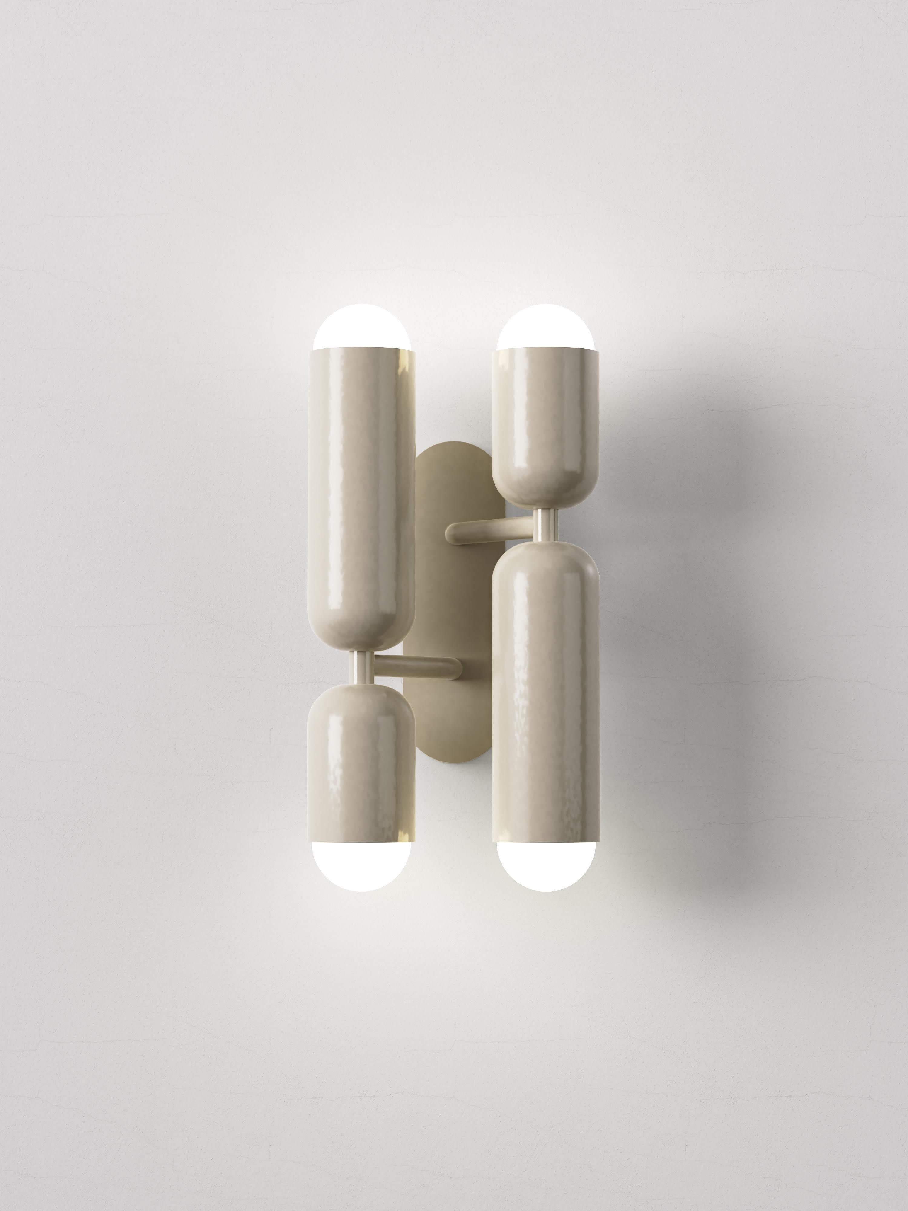 Applique murale LED Walder, intensité ajustable - Blanc cassé