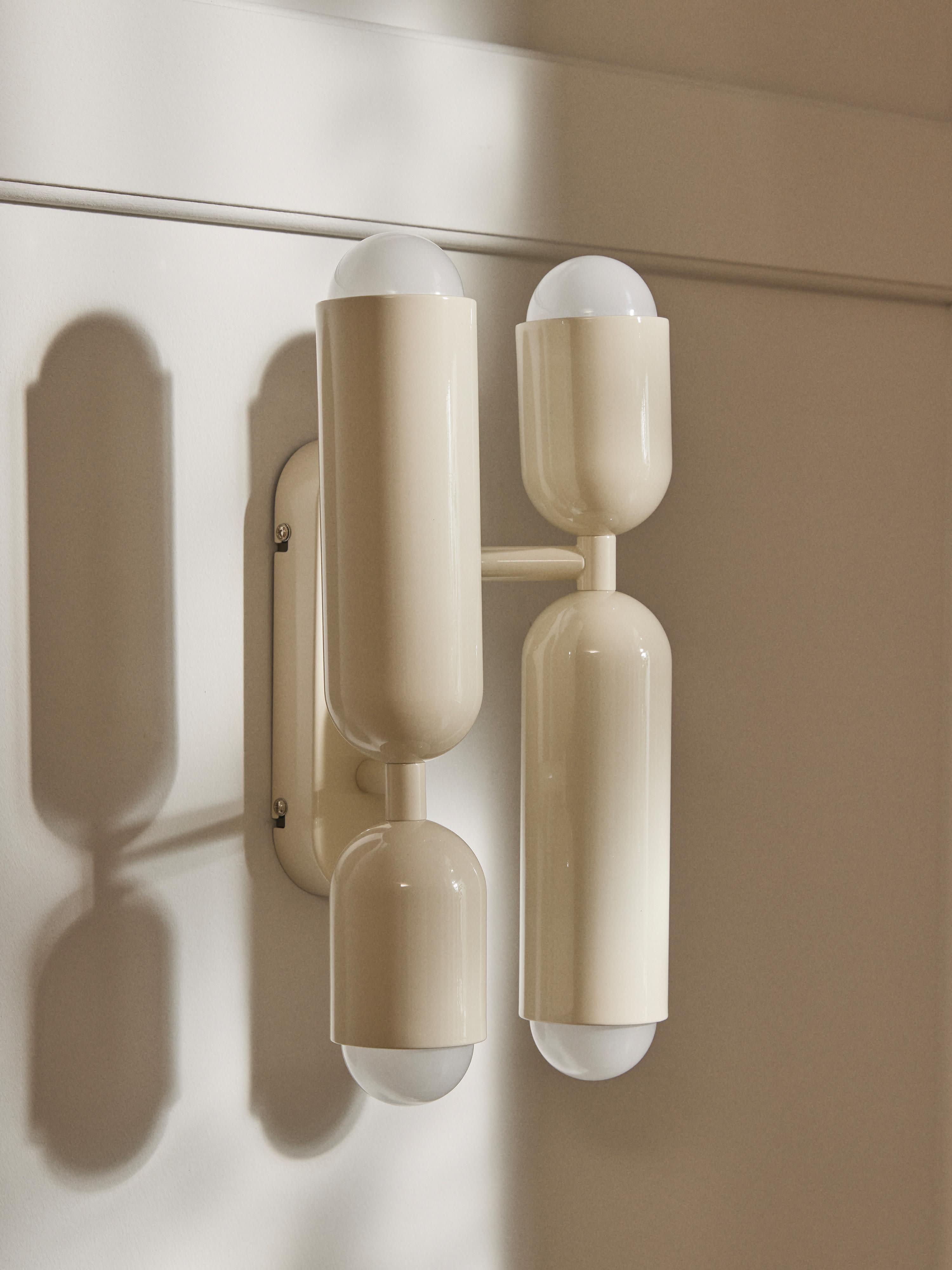 Applique murale LED Walder, intensité ajustable - Blanc cassé