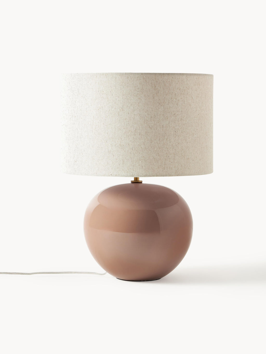 Lampe à poser en céramique Col - Nougat, beige clair