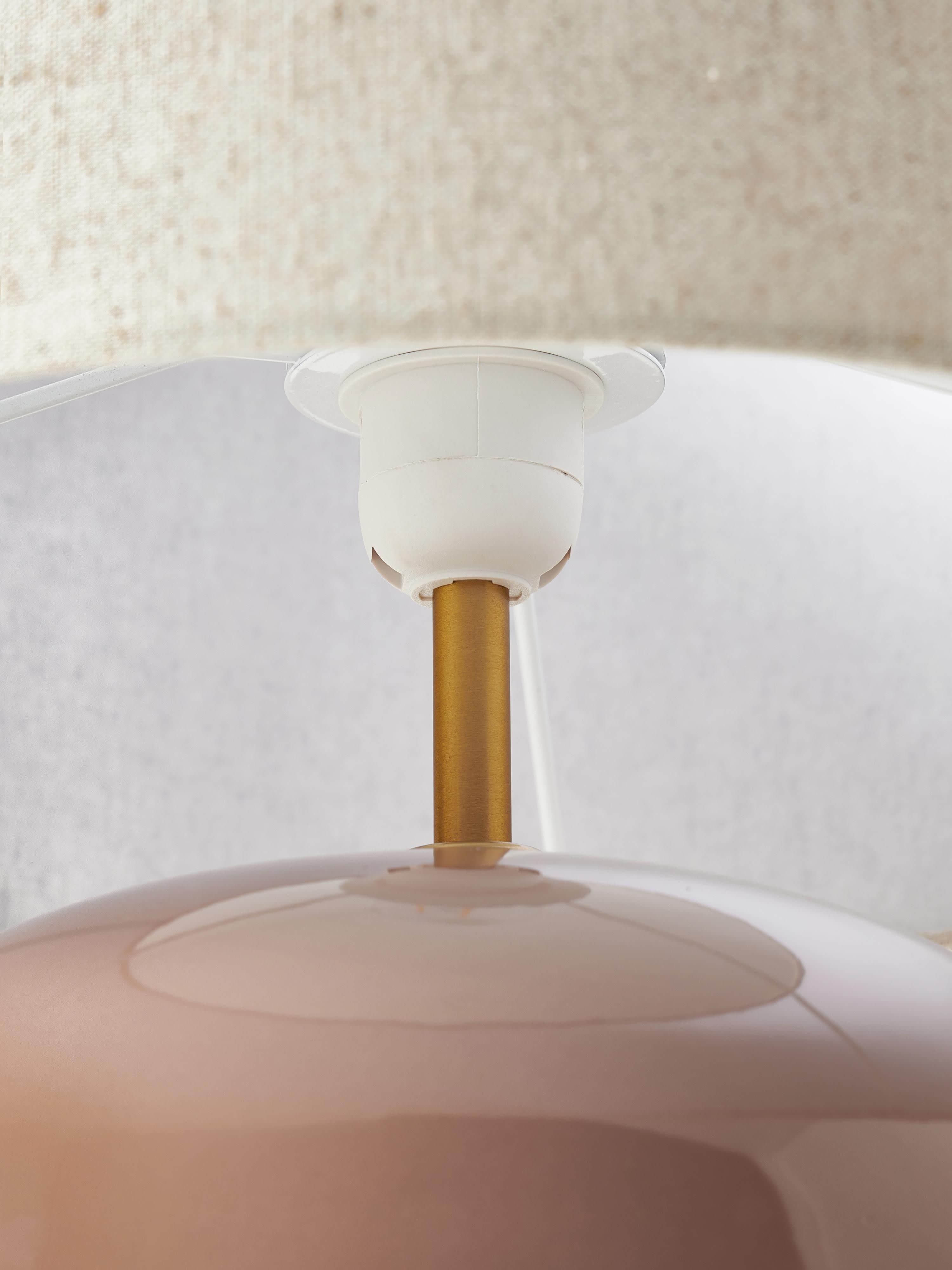 Lampe à poser en céramique Col - Nougat, beige clair