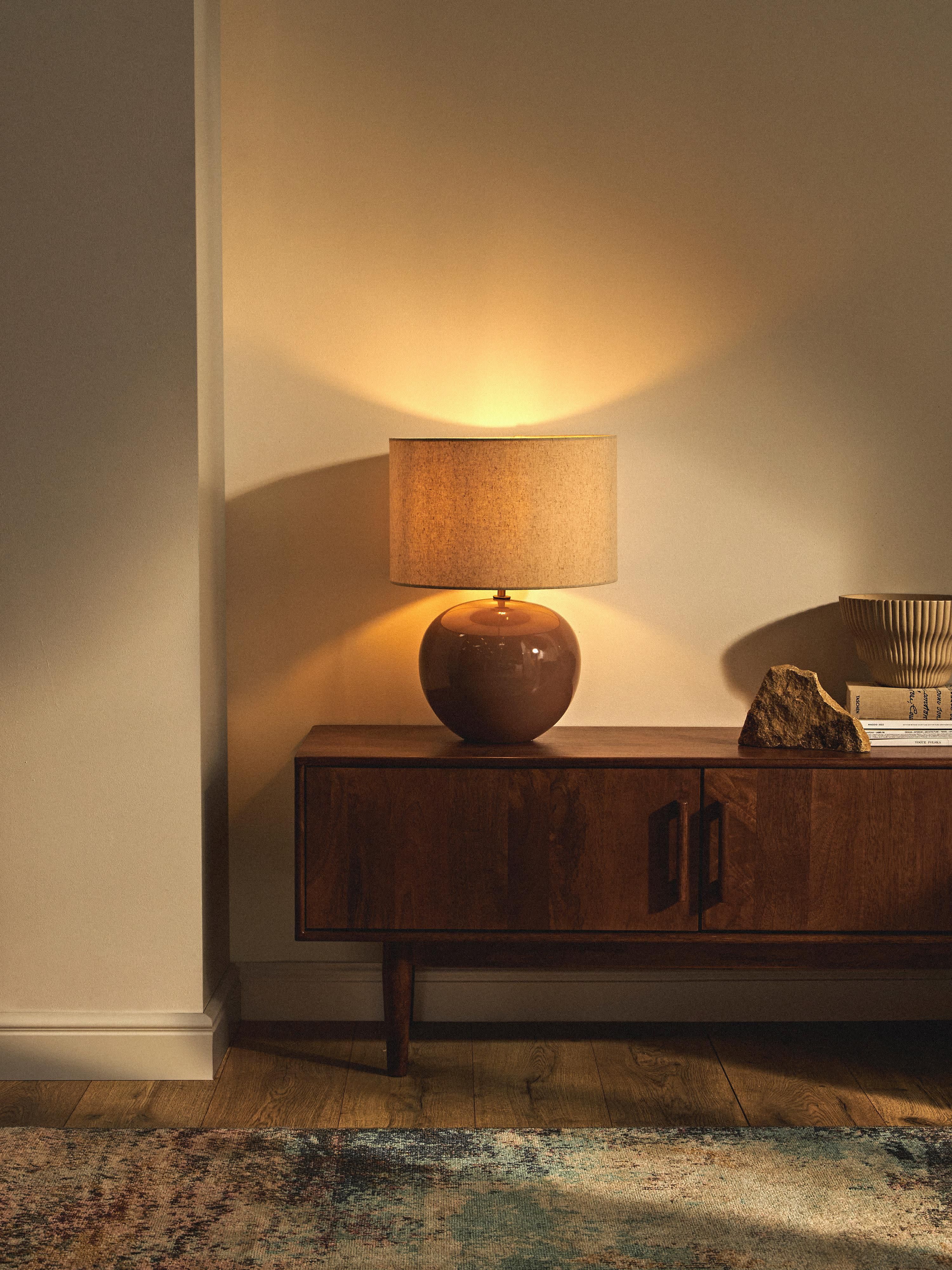 Lampe à poser en céramique Col - Nougat, beige clair