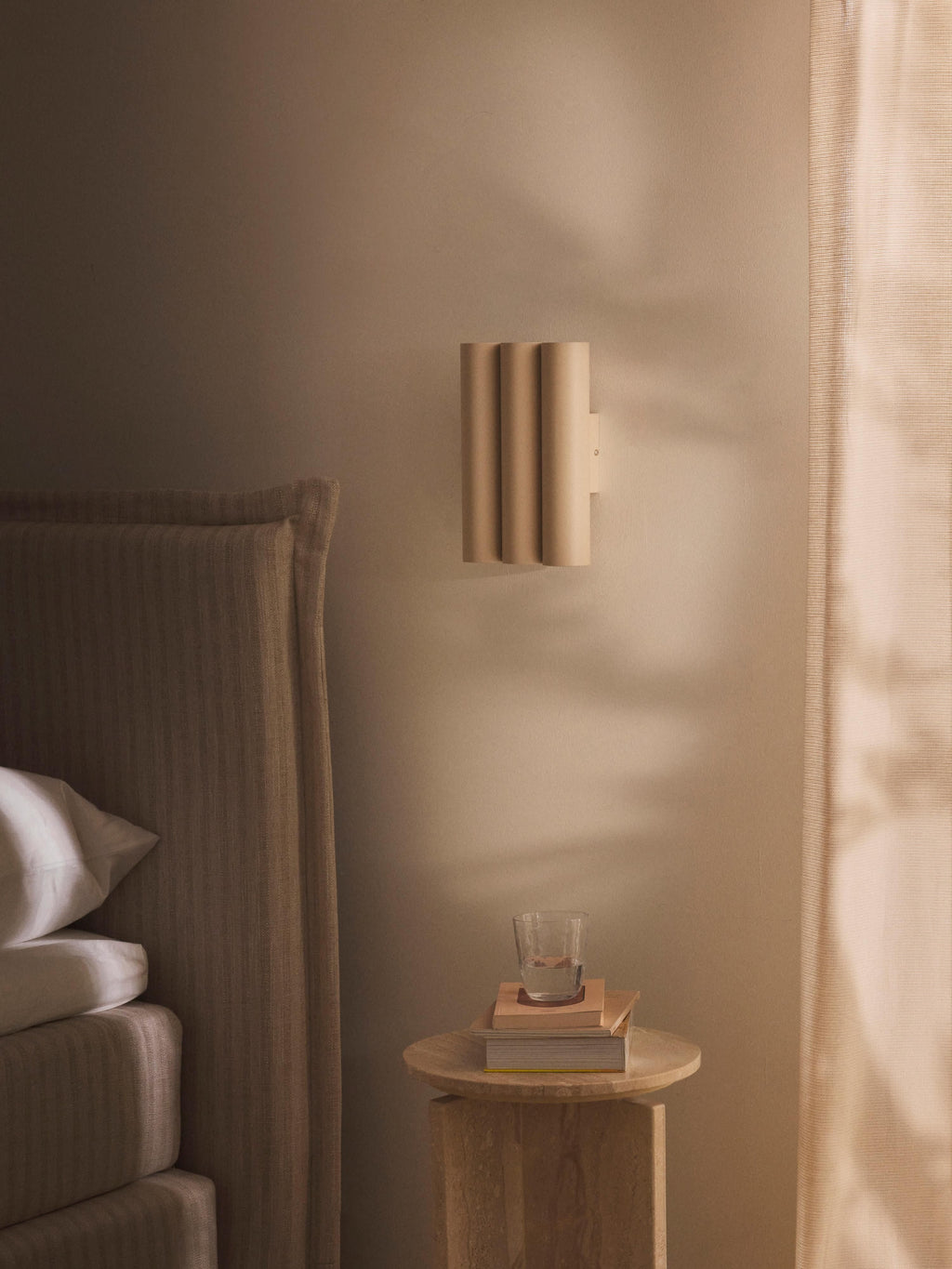 Luminaire up & down Grae - Beige clair