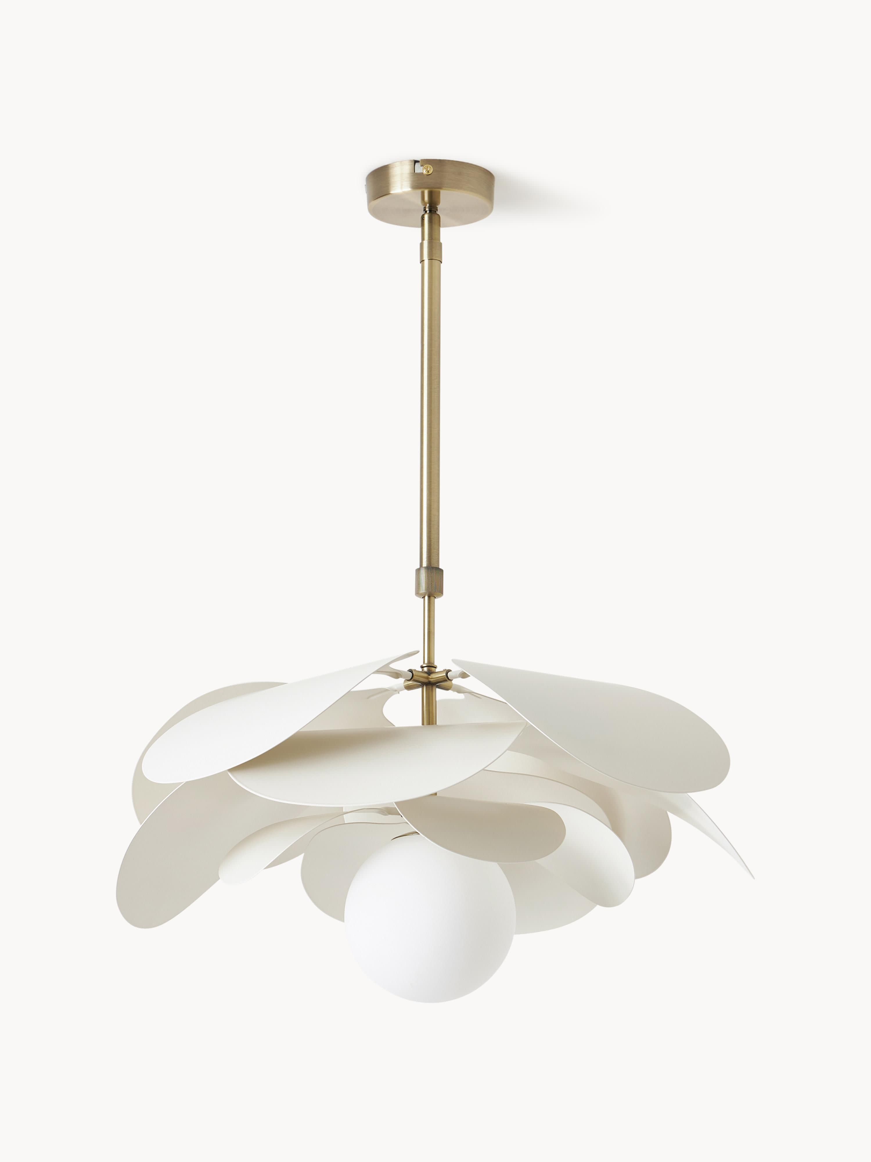 Suspension design Thorvard - Blanc cassé, doré