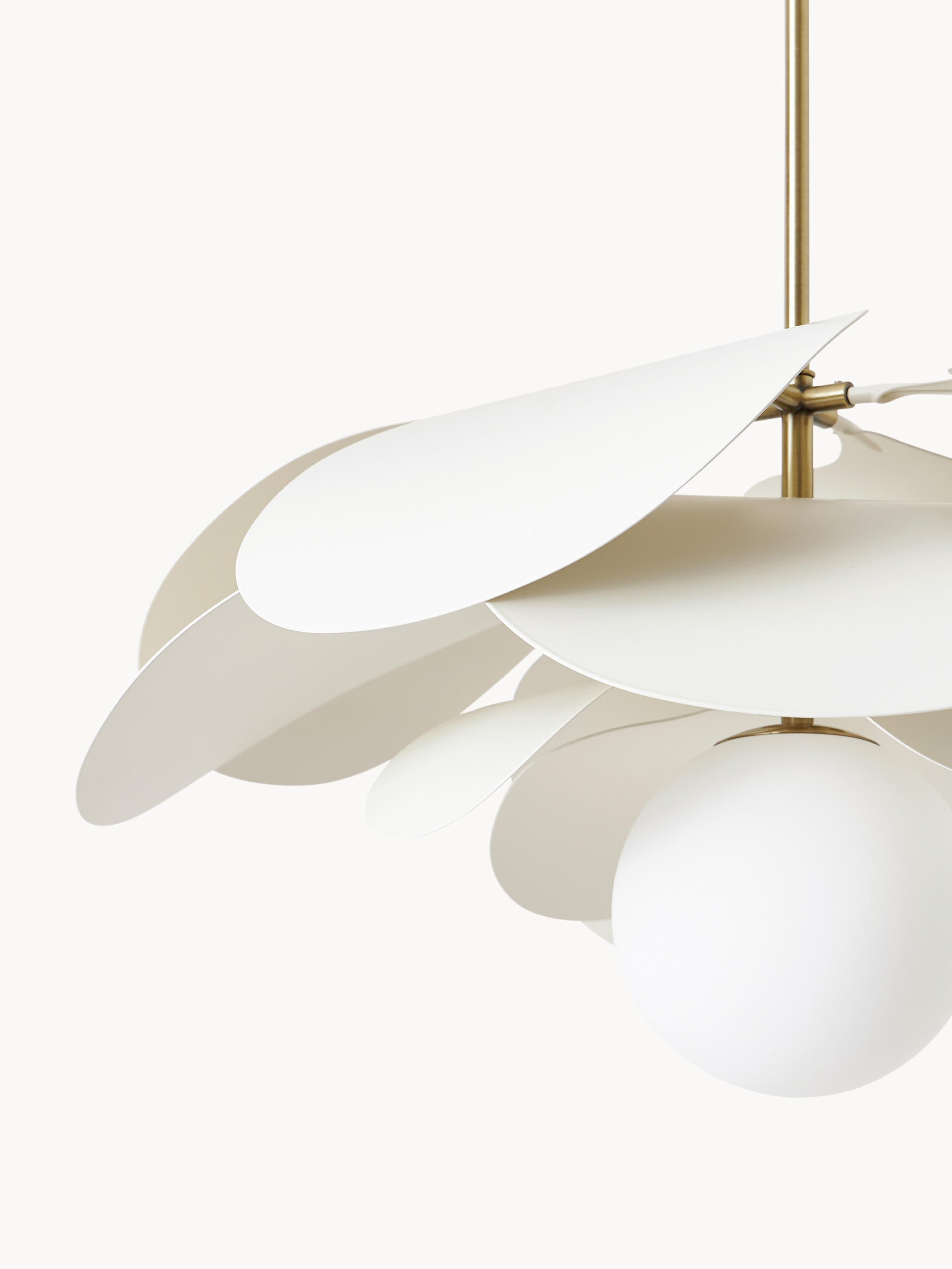 Suspension design Thorvard - Blanc cassé, doré