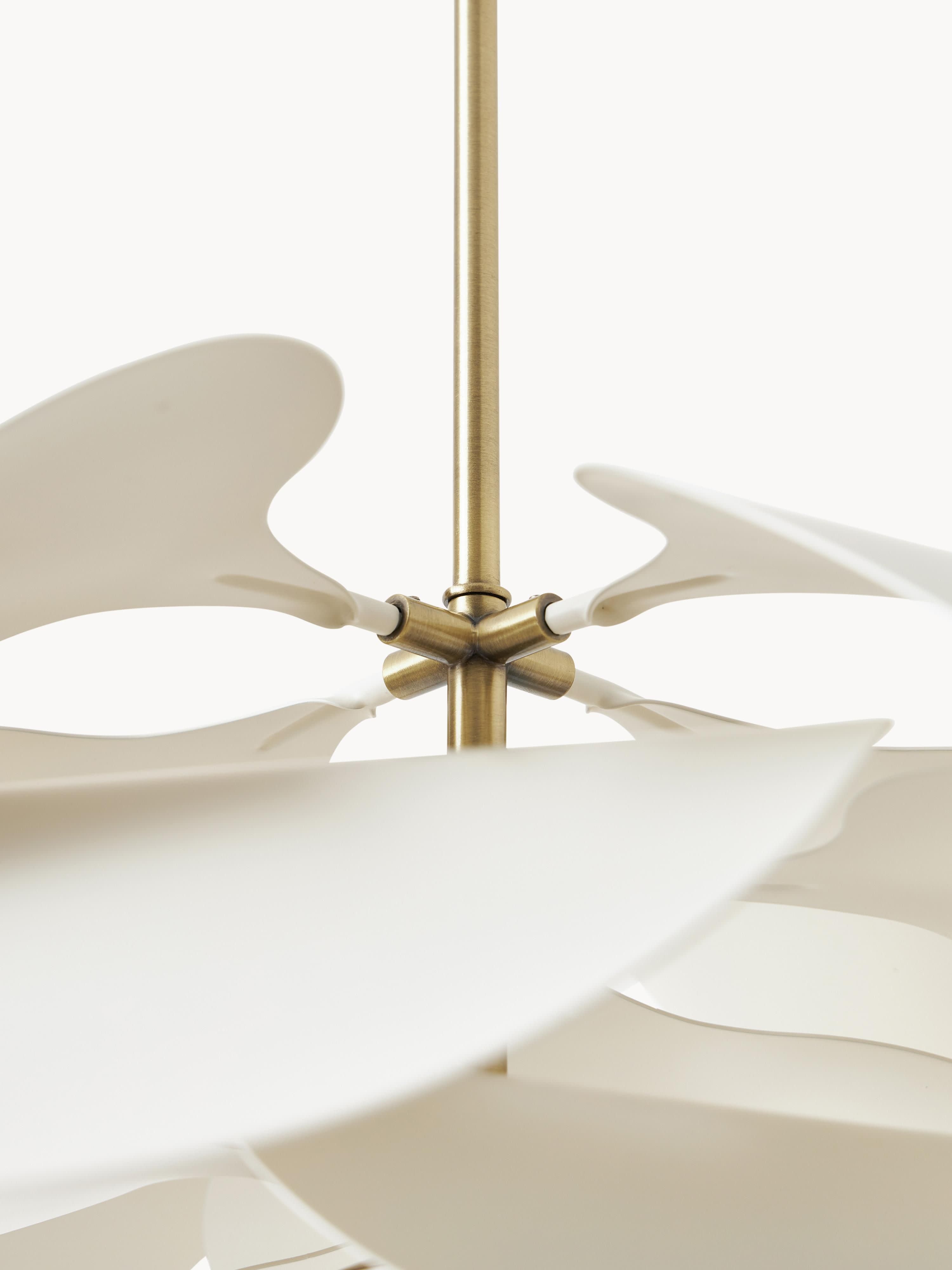 Suspension design Thorvard - Blanc cassé, doré