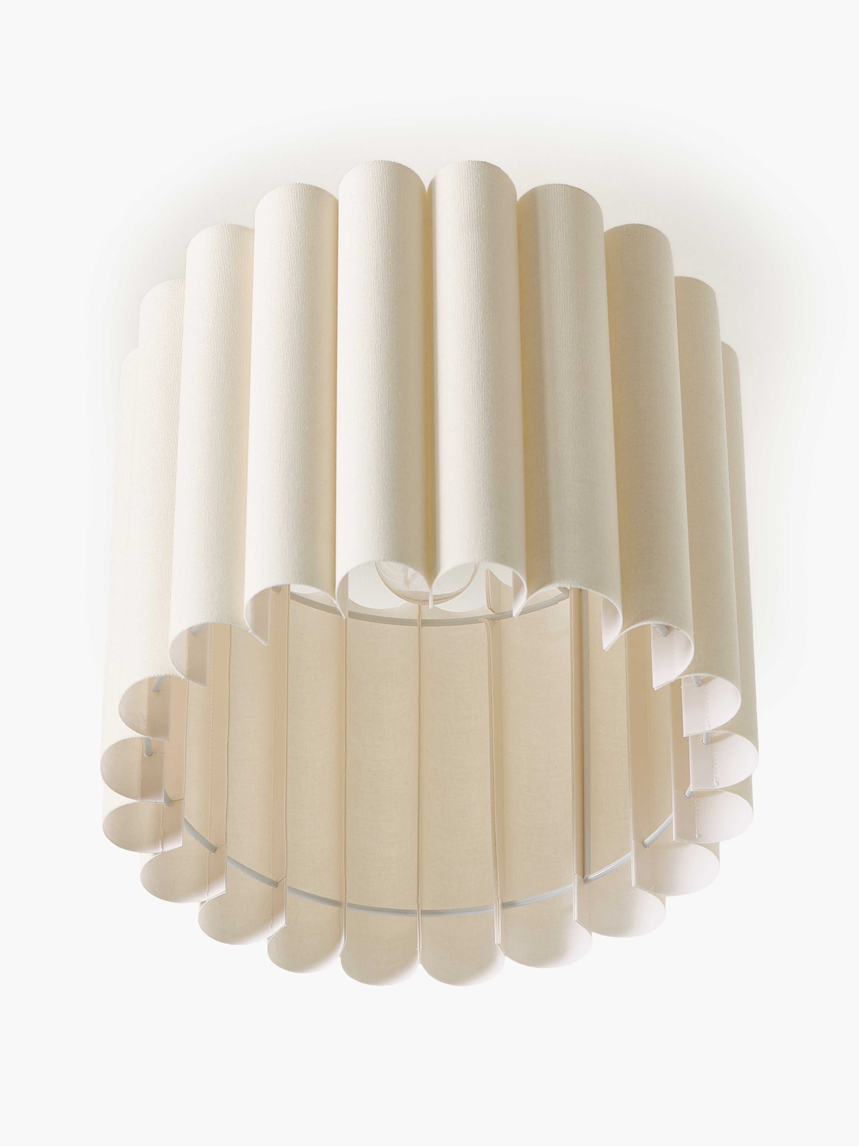 Plafonnier en lin Bjartmar - Beige clair