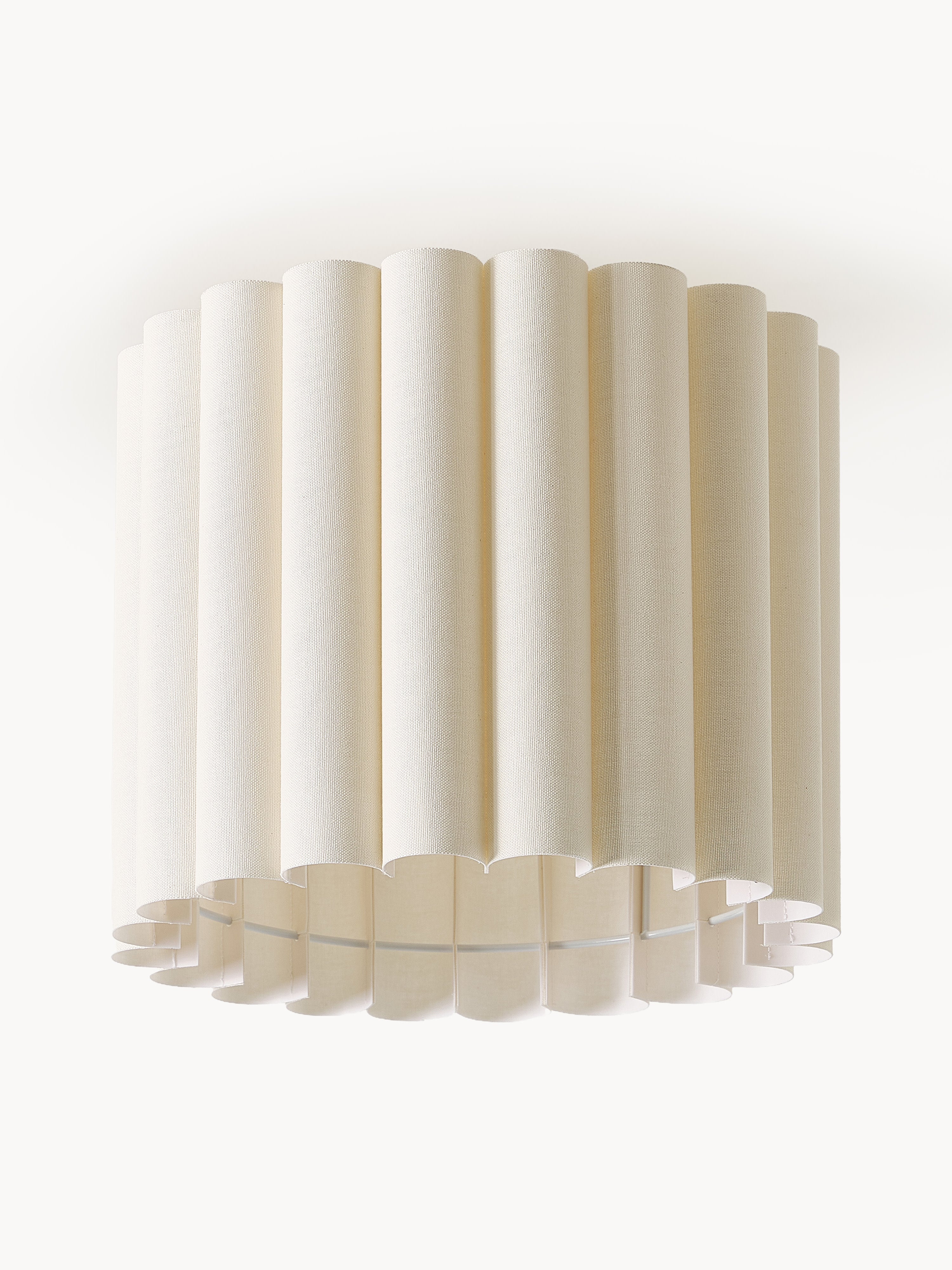 Plafonnier en lin Bjartmar - Beige clair