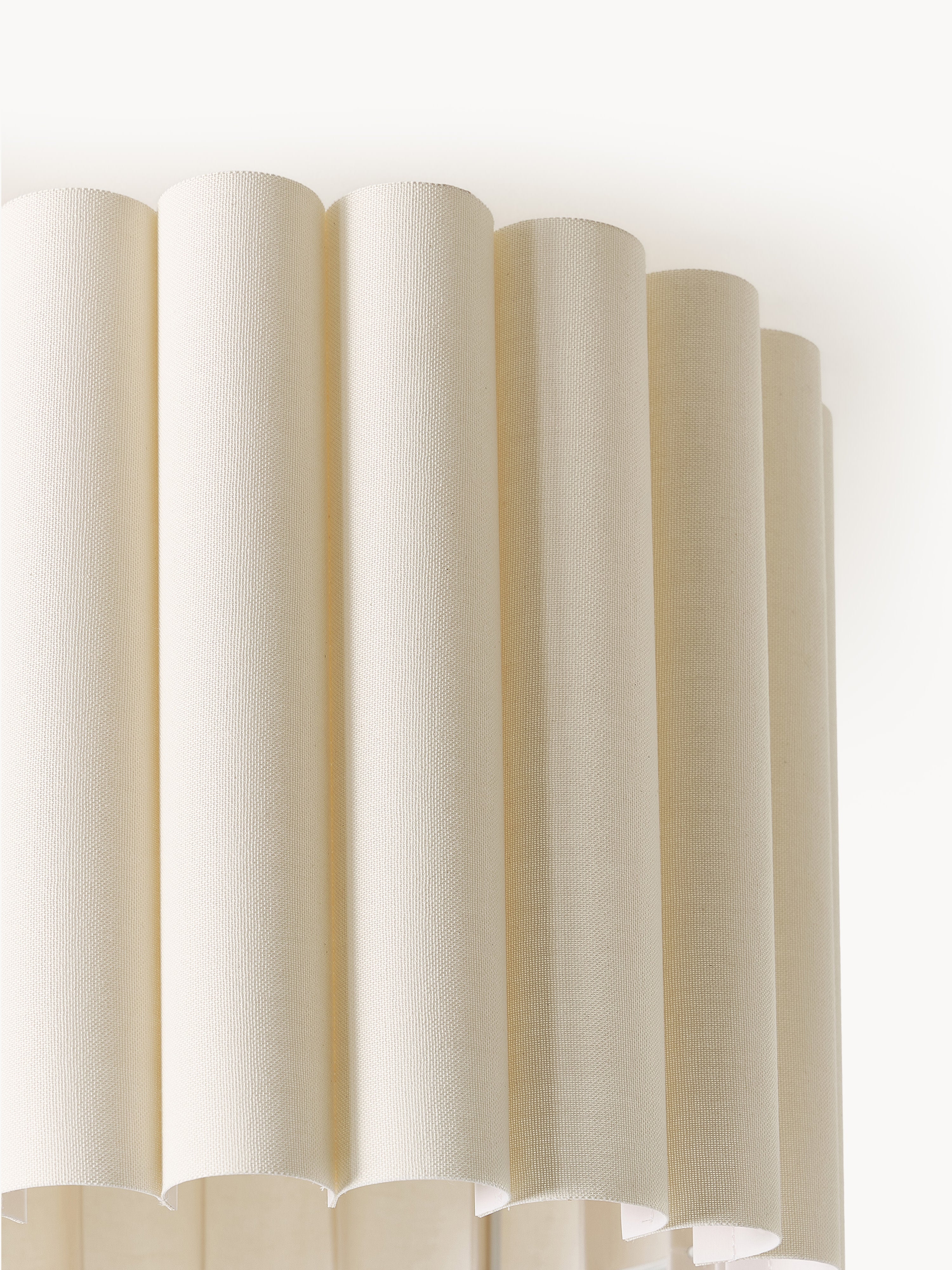 Plafonnier en lin Bjartmar - Beige clair