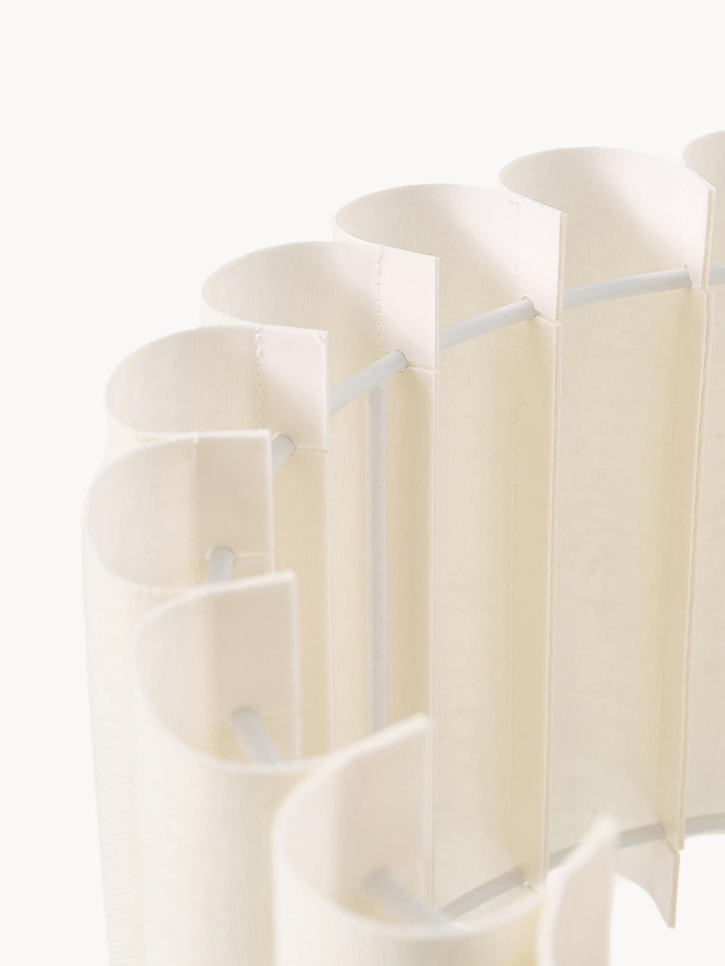 Lampe à poser en lin Bjartmar - Beige clair