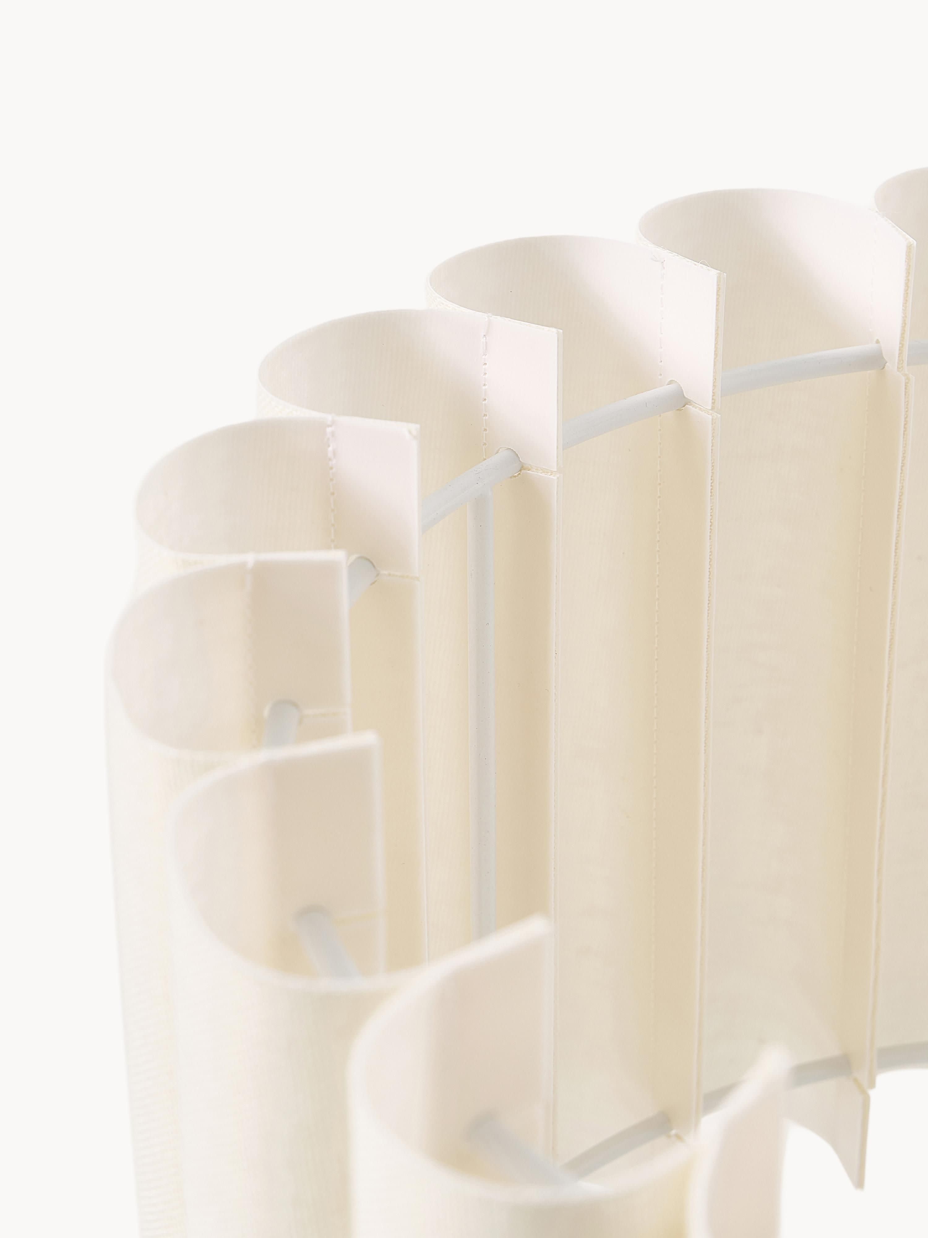 Lampe à poser en lin Bjartmar - Beige clair