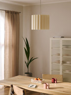 Suspension en lin Bjartmar - Beige clair