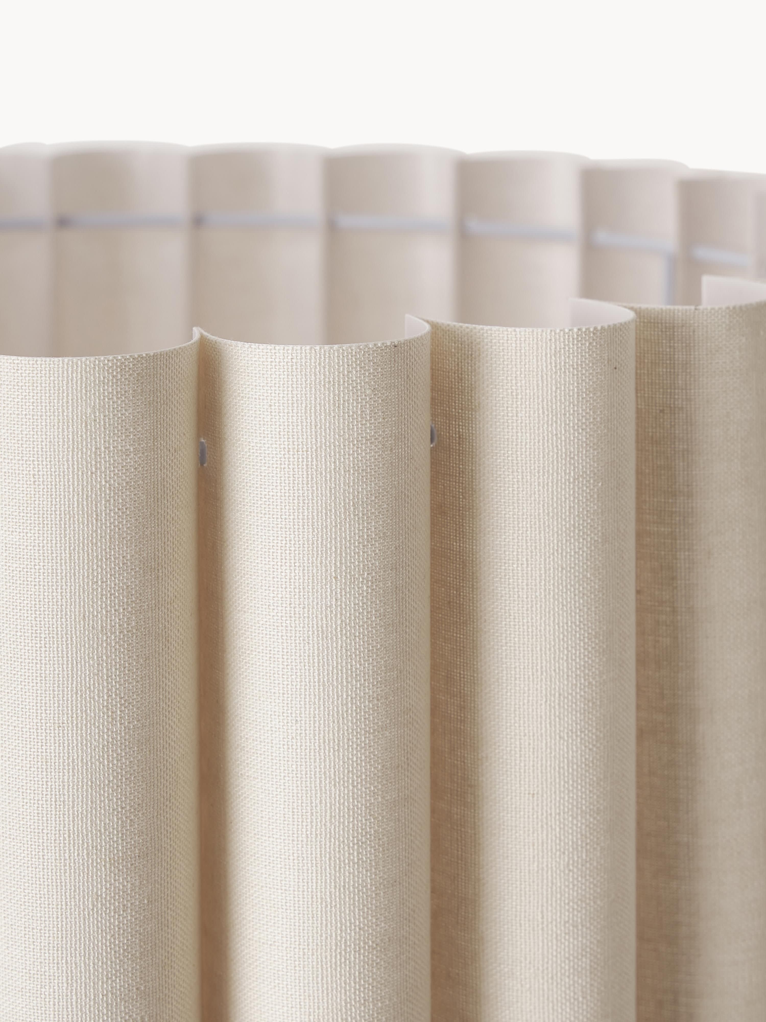 Lampadaire en lin Bjartmar - Beige clair