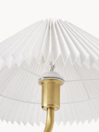 Lampe à poser Hjor - Blanc, doré