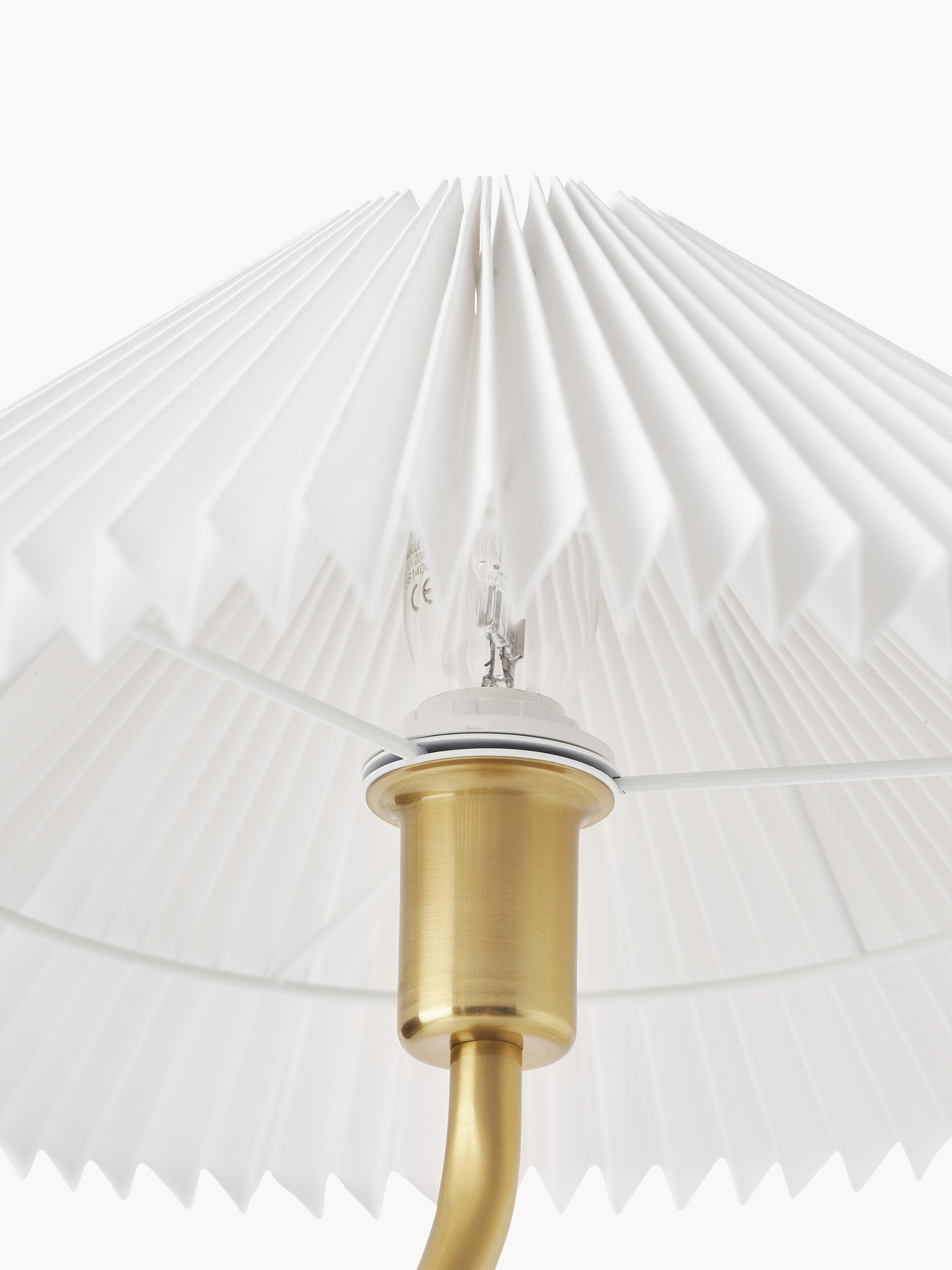 Lampe à poser Hjor - Blanc, doré
