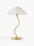 Lampe à poser Hjor - Blanc, doré