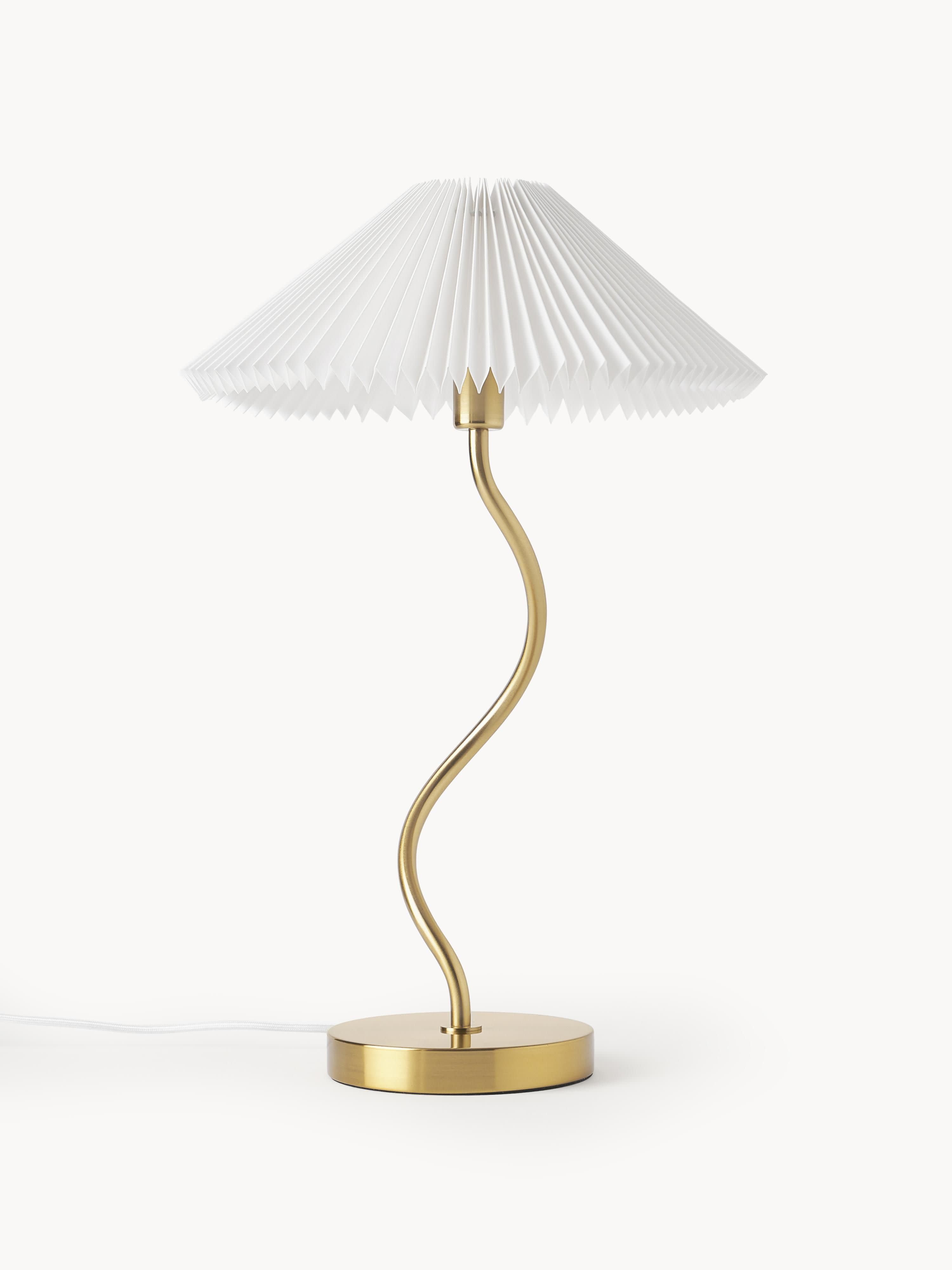Lampe à poser Hjor - Blanc, doré