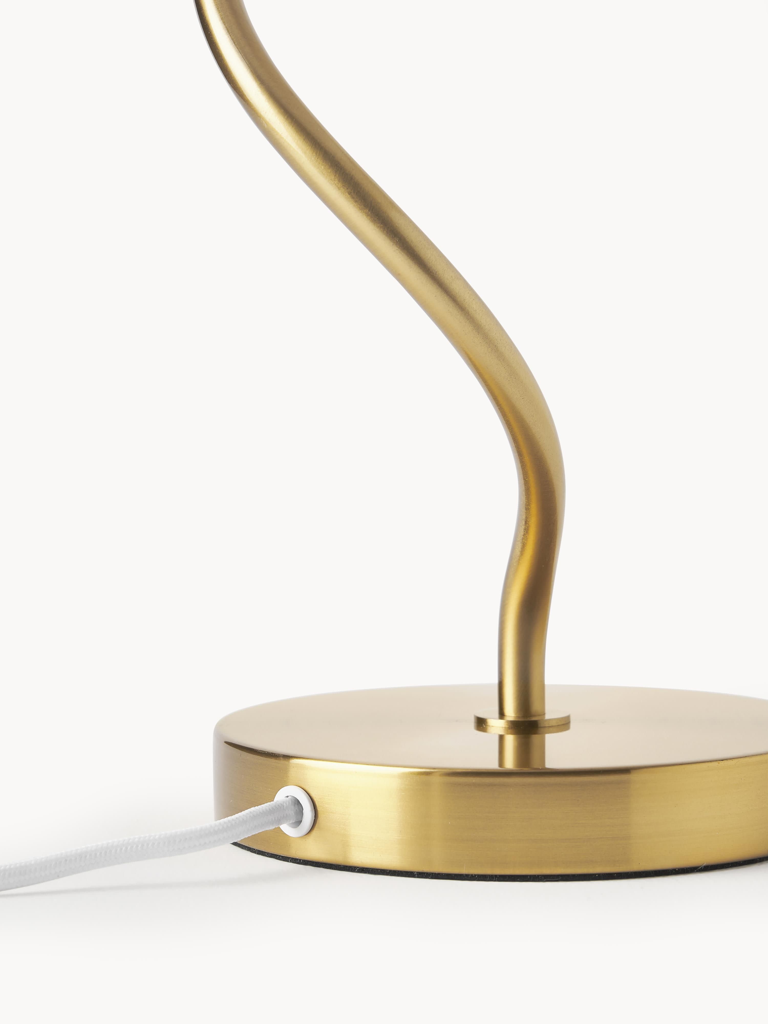 Lampe à poser Hjor - Blanc, doré